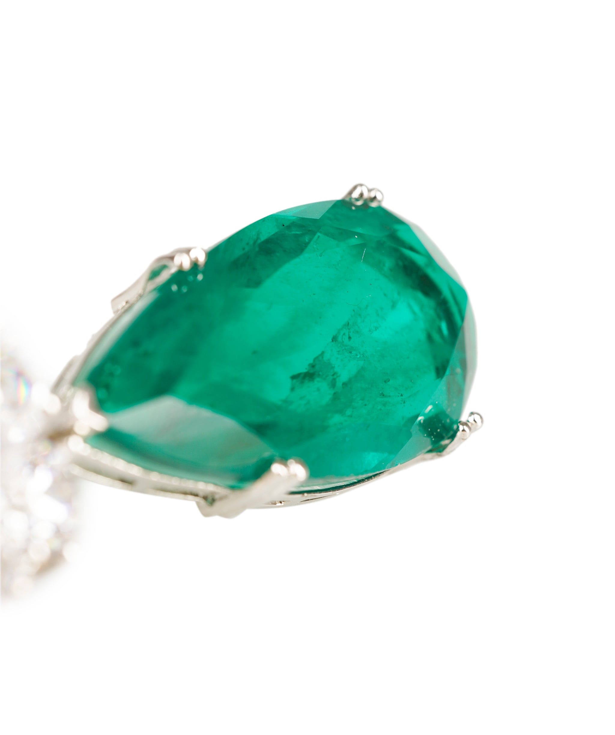 Luxury Promise Hara - Green Doublet Earrings AKL0150