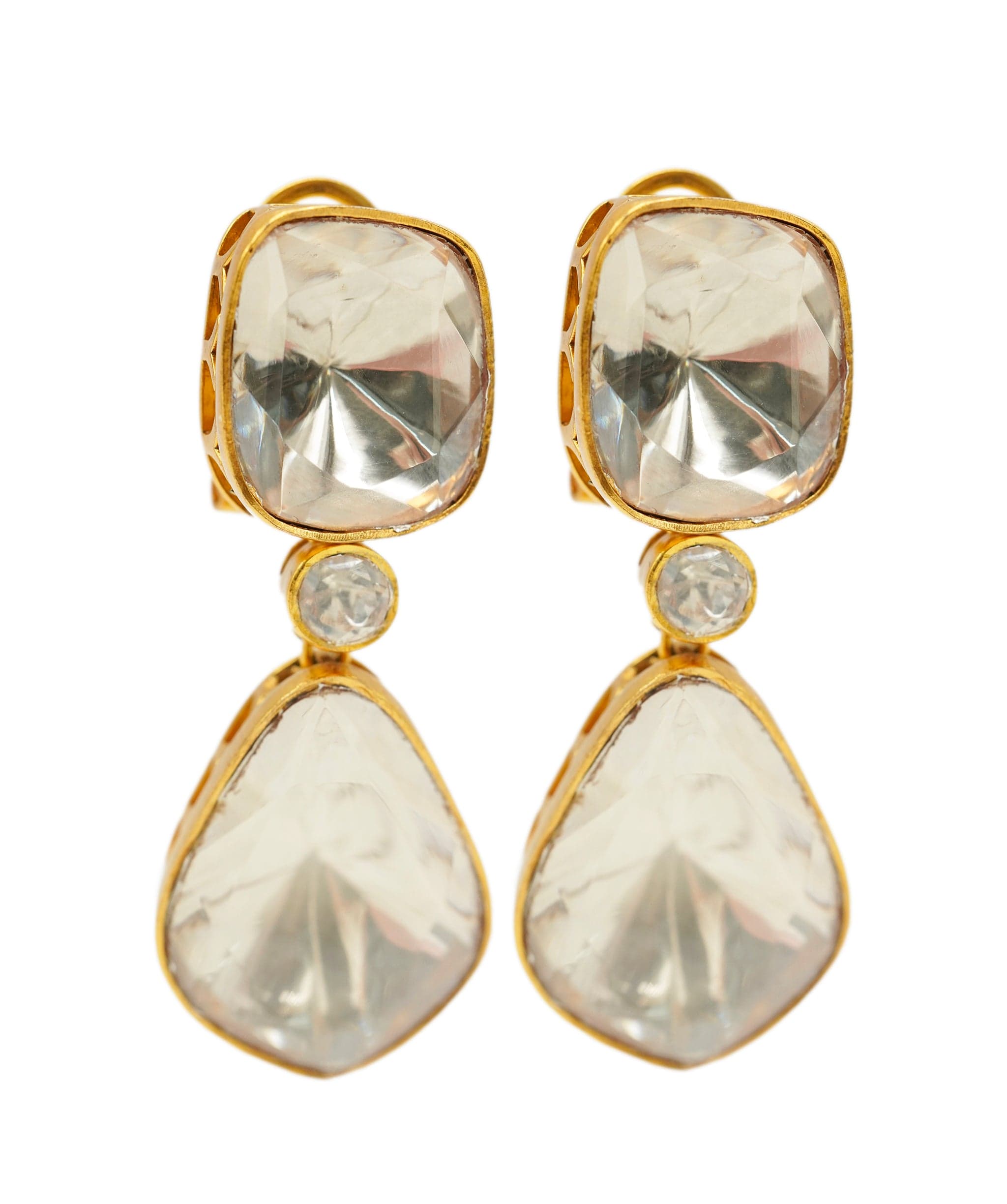 Luxury Promise Leyah -  Polki Danglers  AKL0148