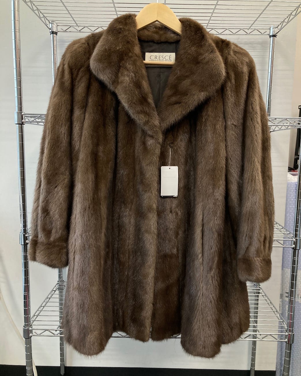 Luxury Promise Mink Brown Medium Coat 9926041400146