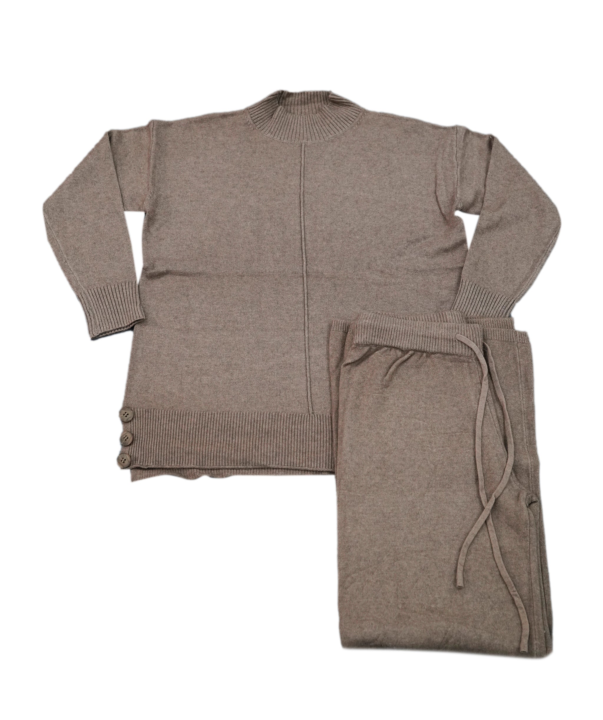 Luxury Promise Mocha Brown M/L loungeset AKC0187