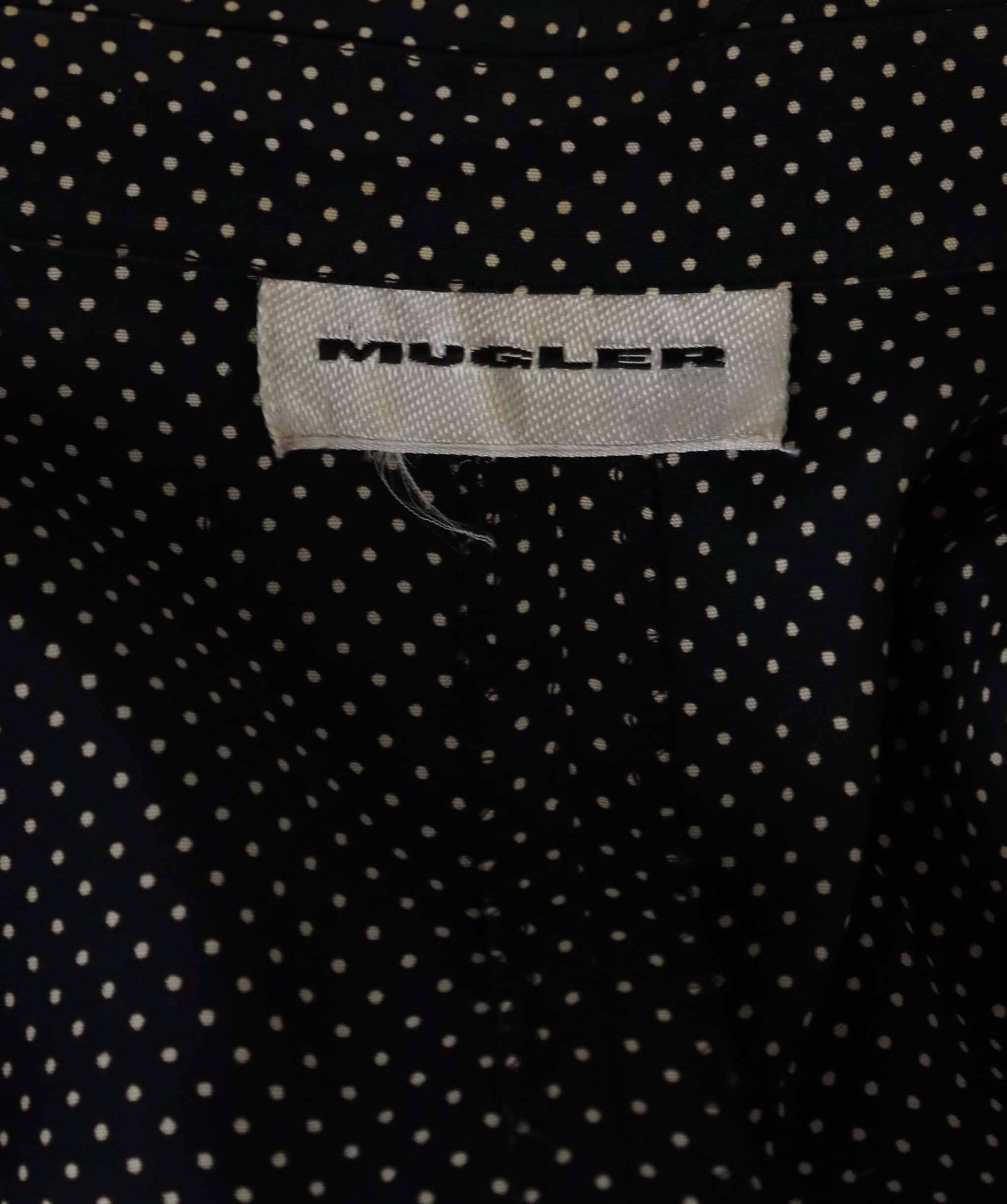 Luxury Promise Mugler Polka Dot Dress Size USA 6 AGC3557