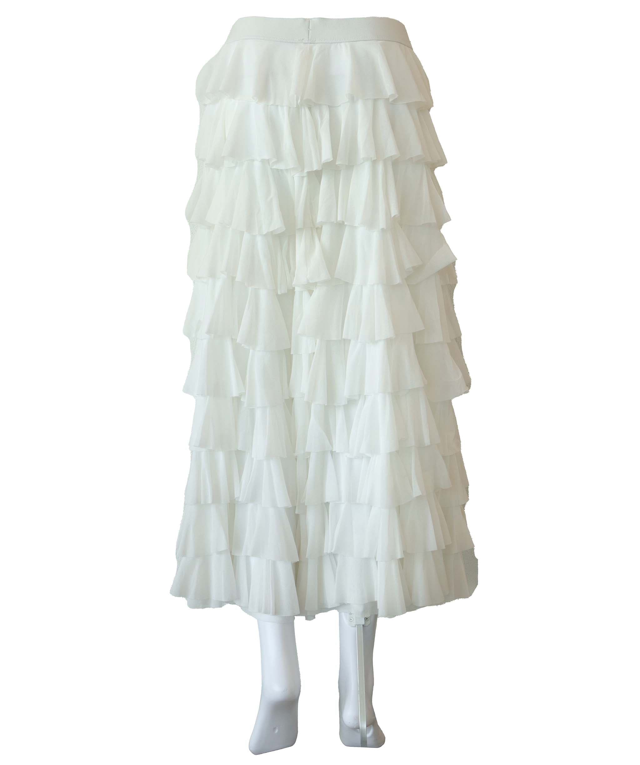 Luxury Promise Norma Kamali Skirt Beige AGC2748