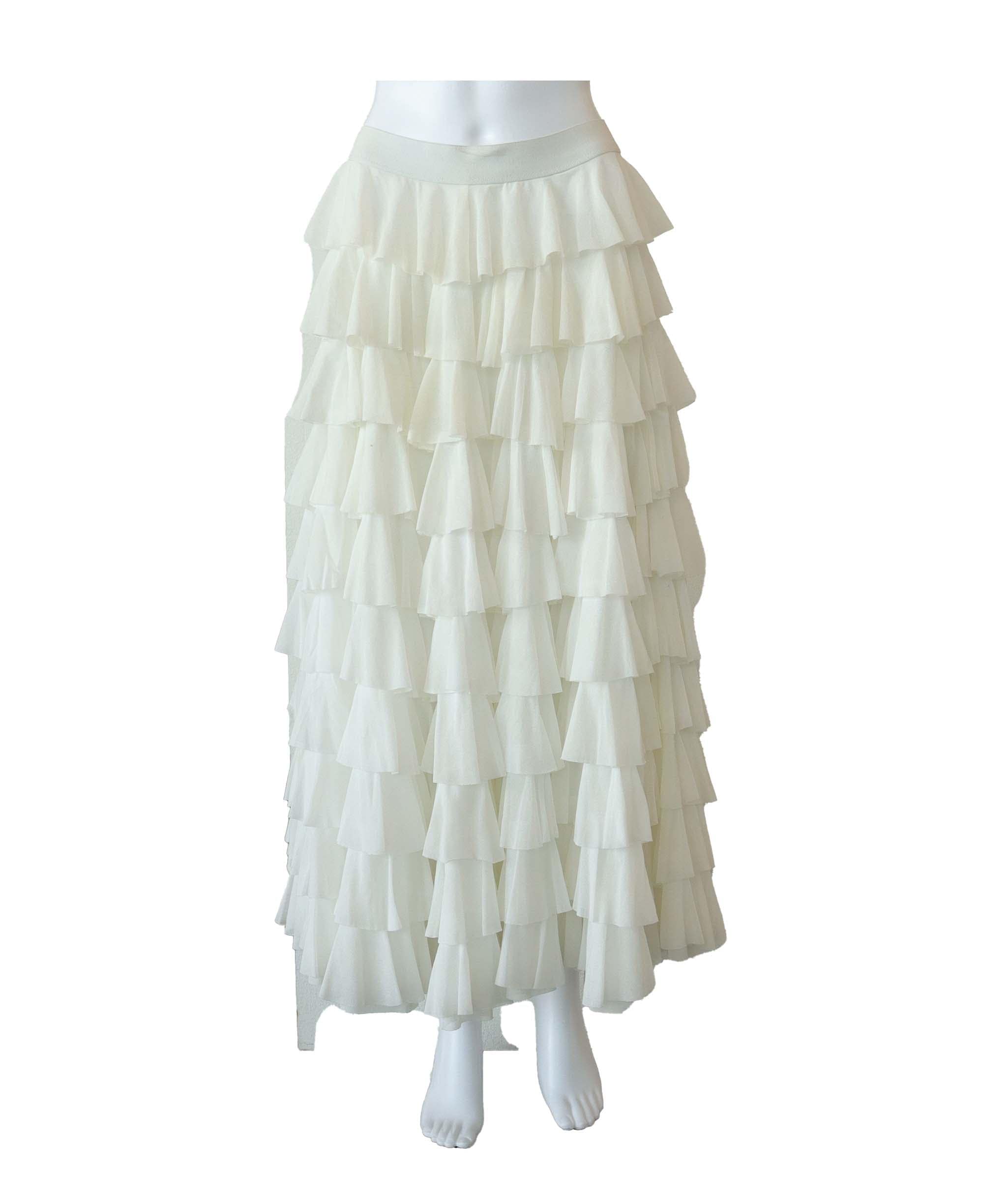 Luxury Promise Norma Kamali Skirt Beige AGC2748