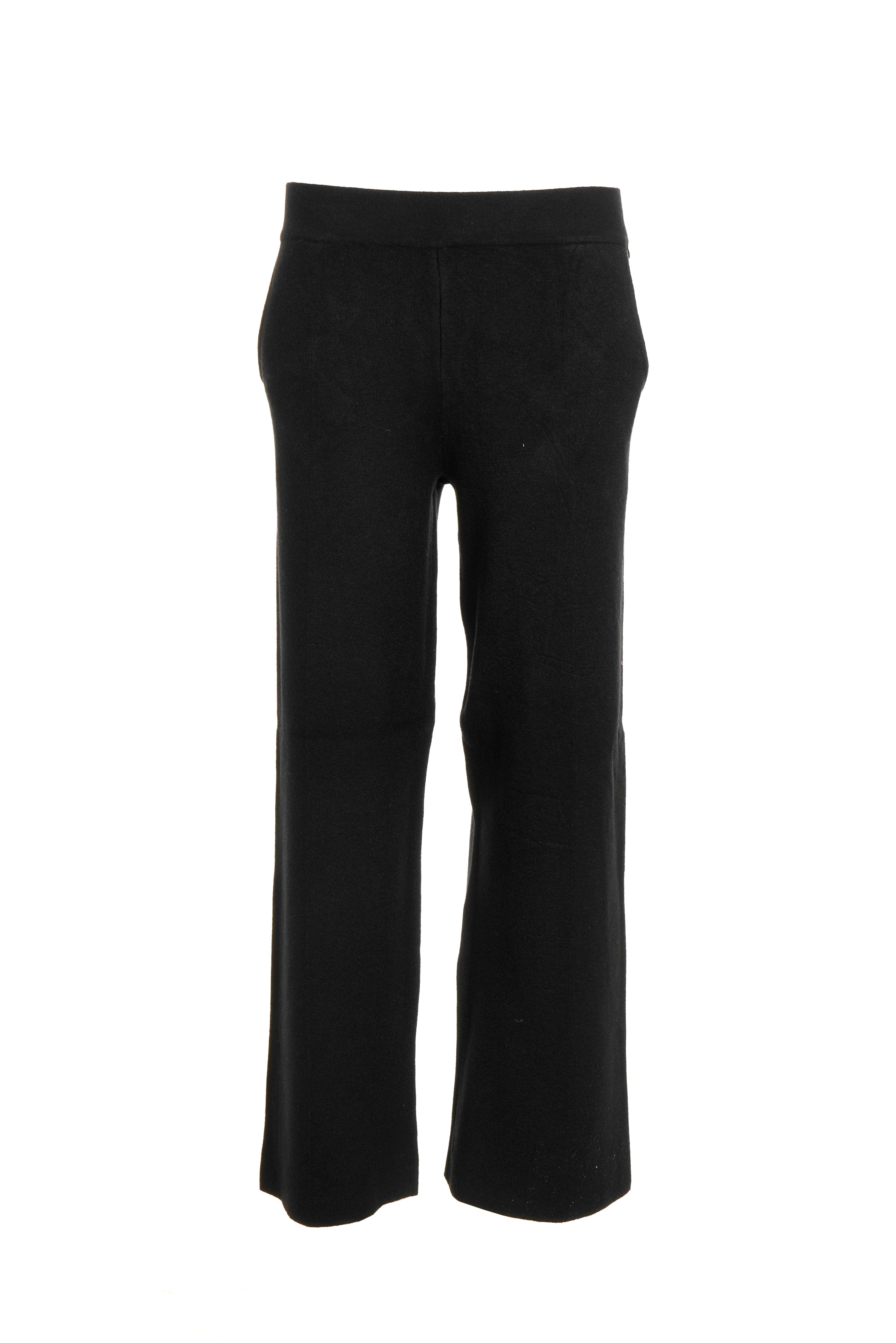 Luxury Promise ORIGINAL CASHMERE PANT TROUSERS BLACK M/L AKC0322