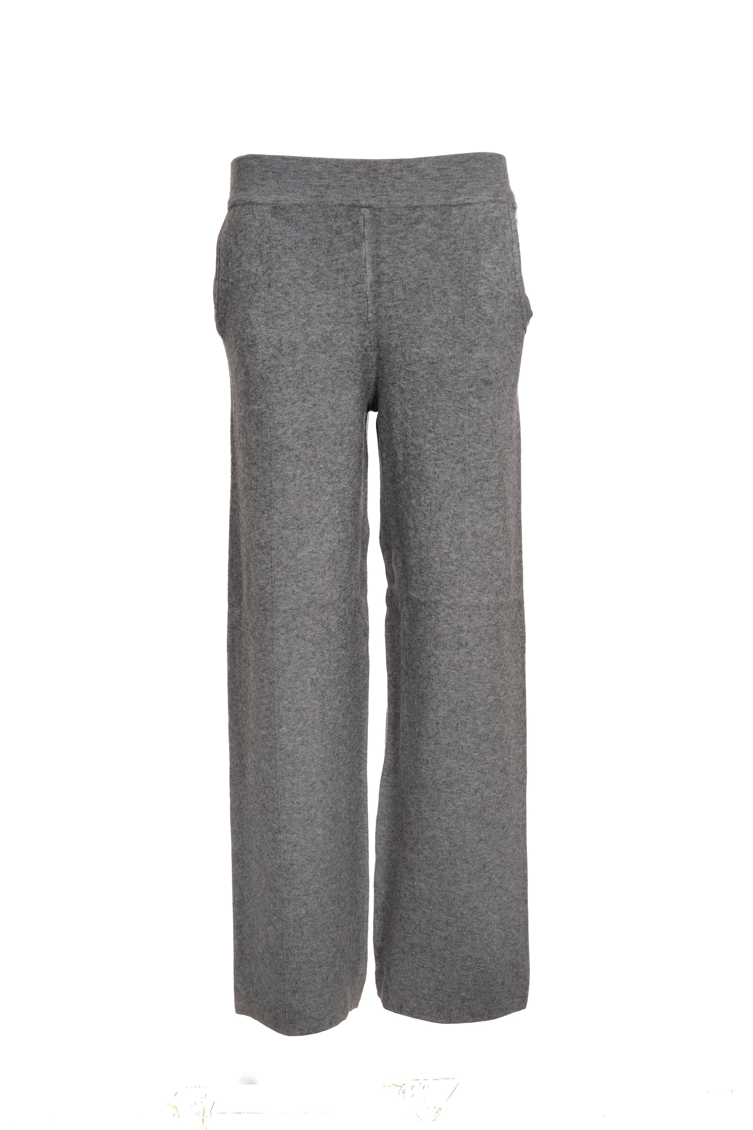 Luxury Promise ORIGINAL CASHMERE PANT TROUSERS GREY M/L AKC0316
