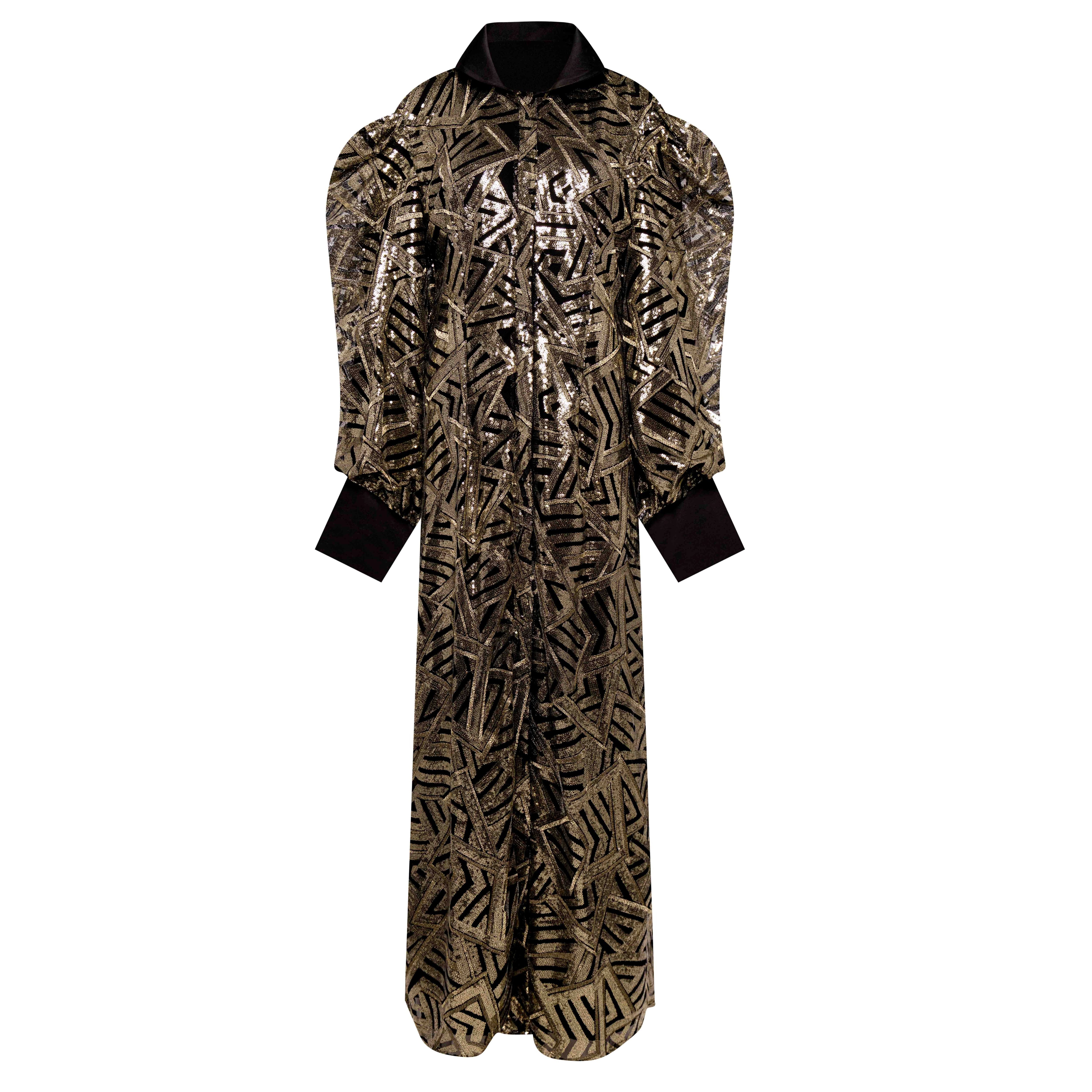 Luxury Promise QUEENIE BLACK/ GOLD SIZE S ASC7106