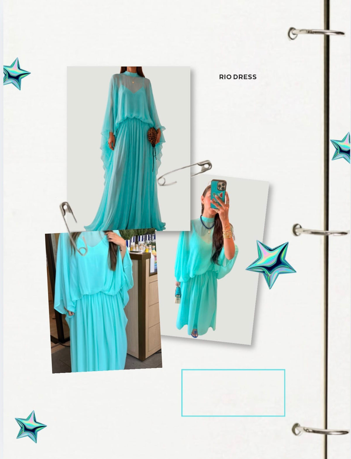 Luxury Promise Rio Blue Dress TP0907
