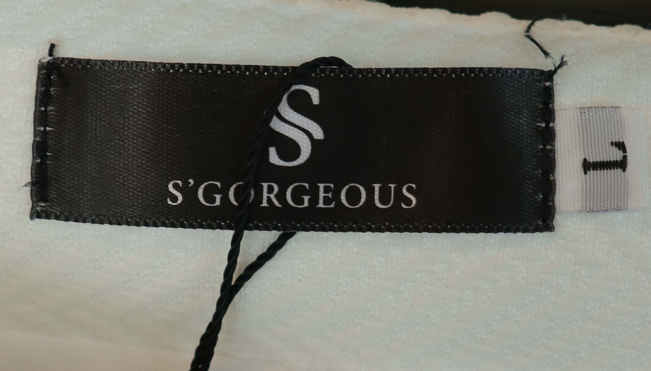 Luxury Promise S Gorgeous Top & Skirt White AGC2751