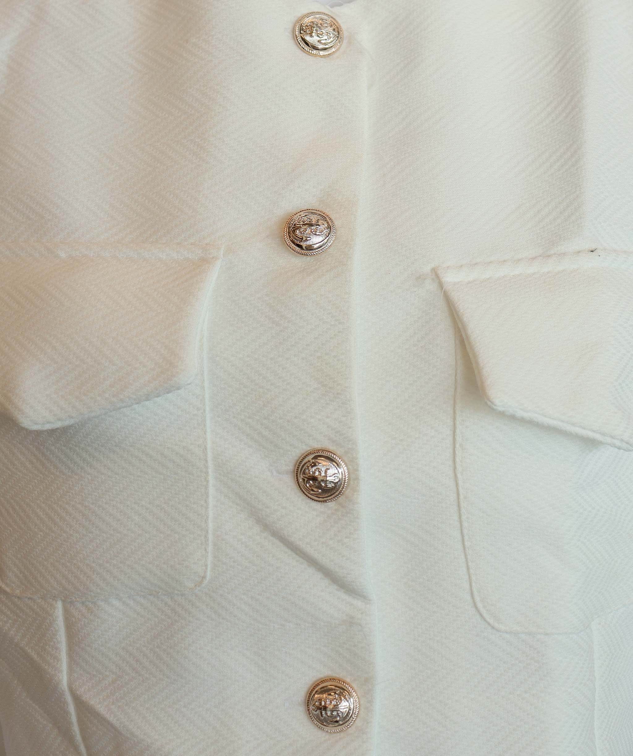 Luxury Promise S Gorgeous Top & Skirt White AGC2751