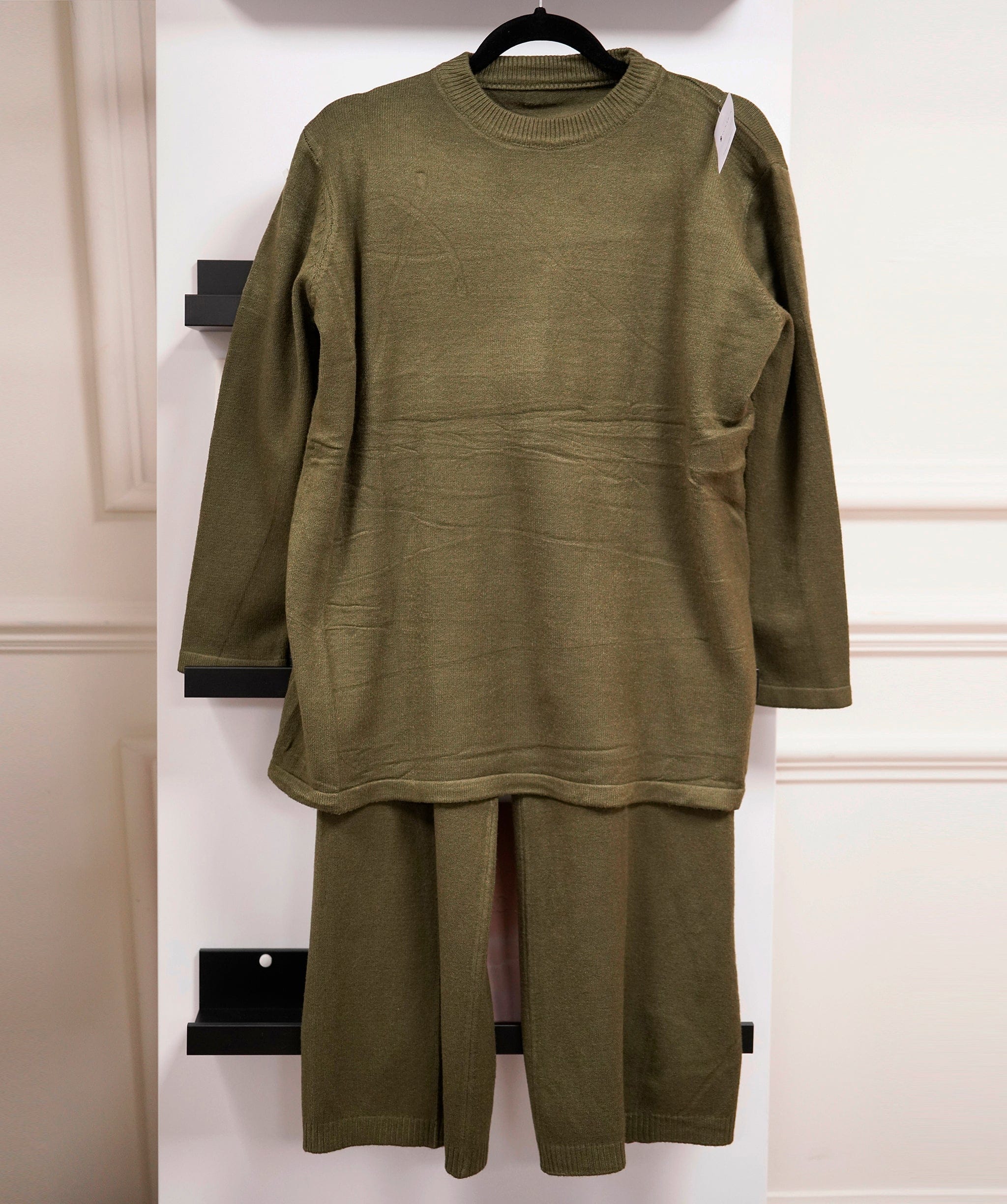Luxury Promise Sage Crewneck Loungeset Free size  AKC0037