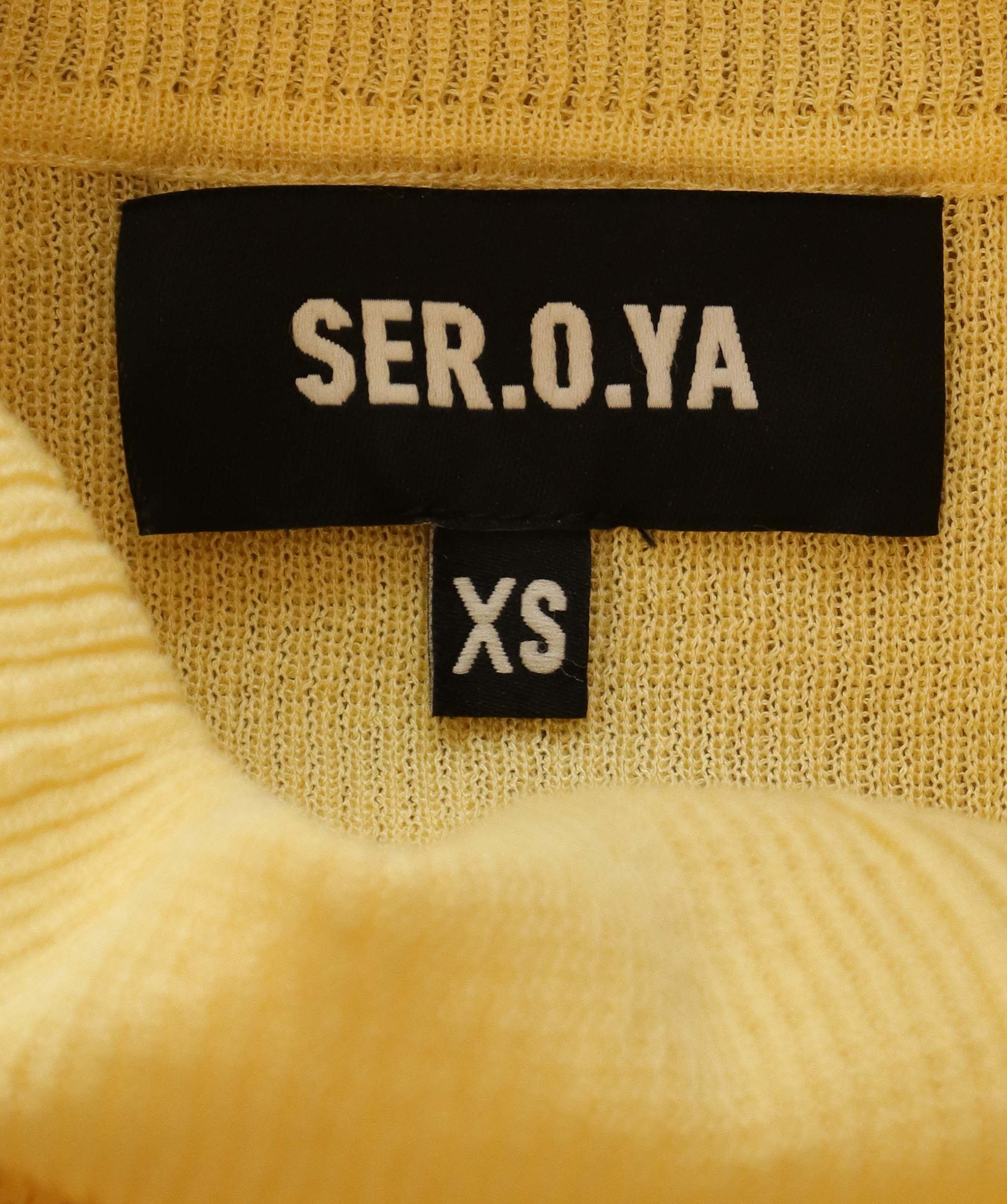 Luxury Promise * SER.O.YA DRESS YELLOW XS ASC6954