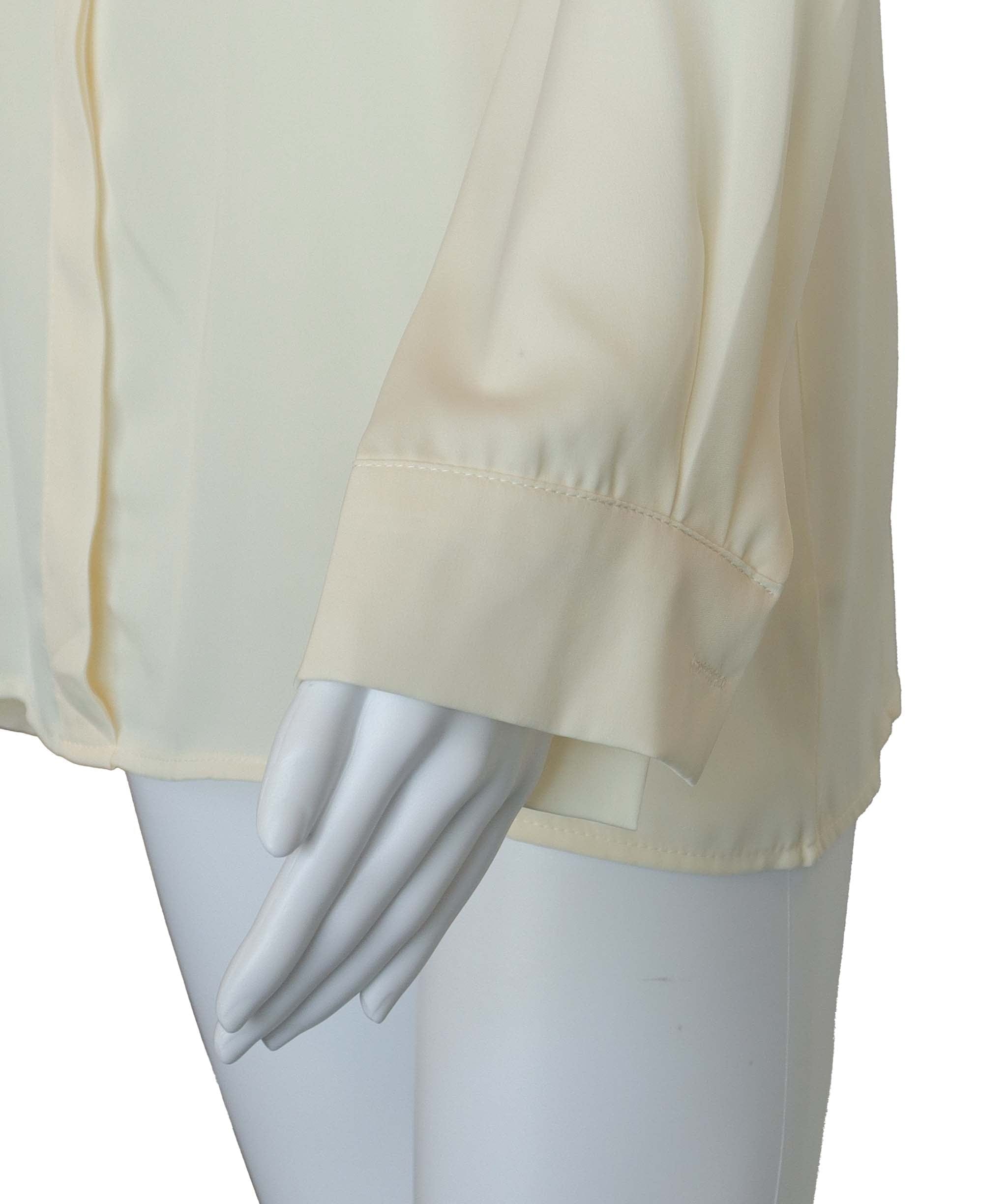 Luxury Promise Shirt Beige Silk AGC2742
