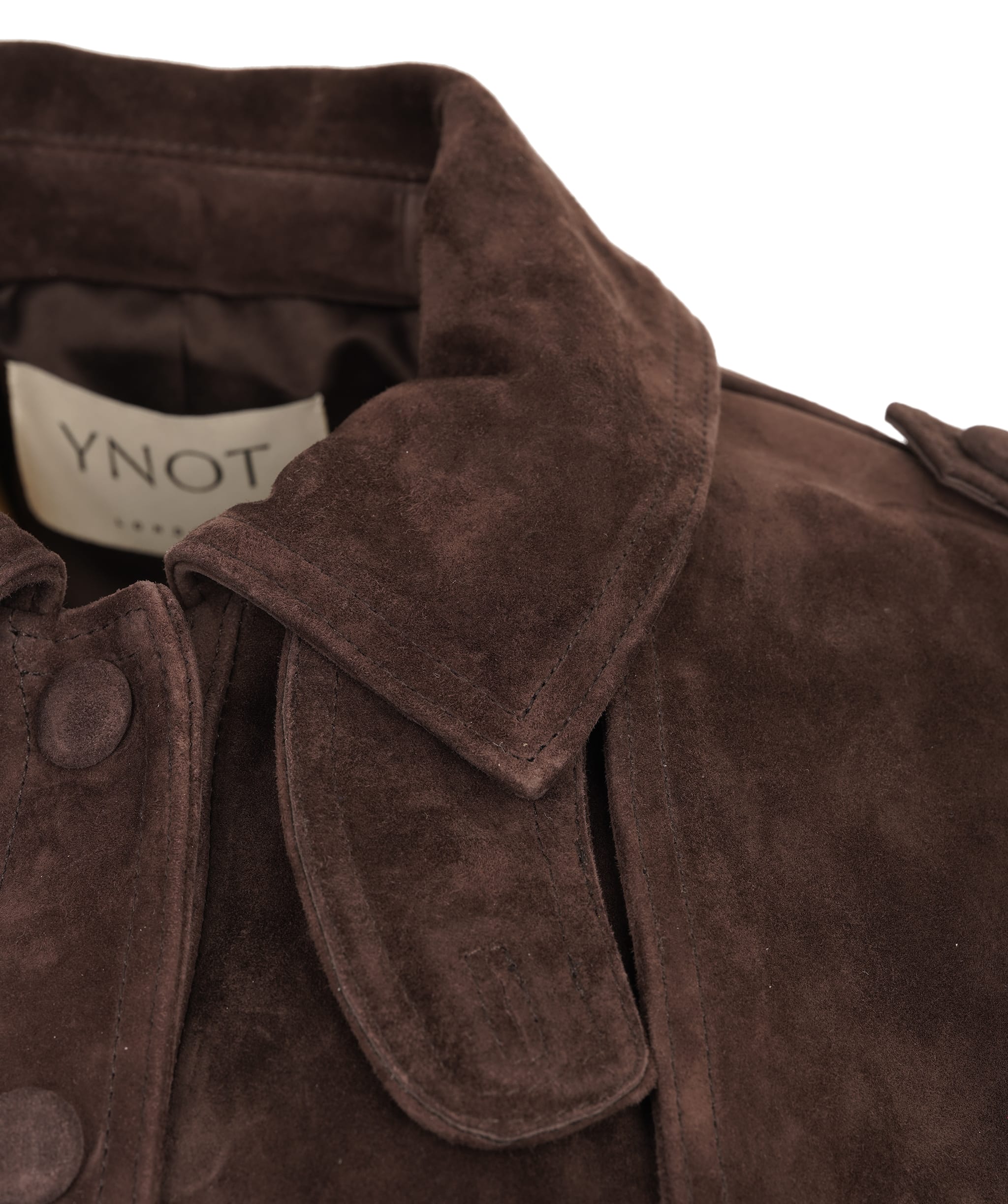 Luxury Promise SUEDE BROWN COAT ALC4165