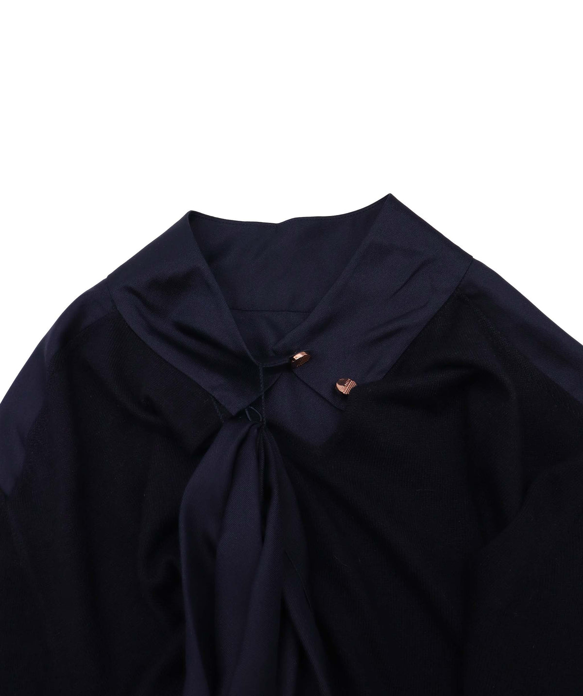 Luxury Promise Ted Baker Navy Cashmere Top Size 2 AGC1936