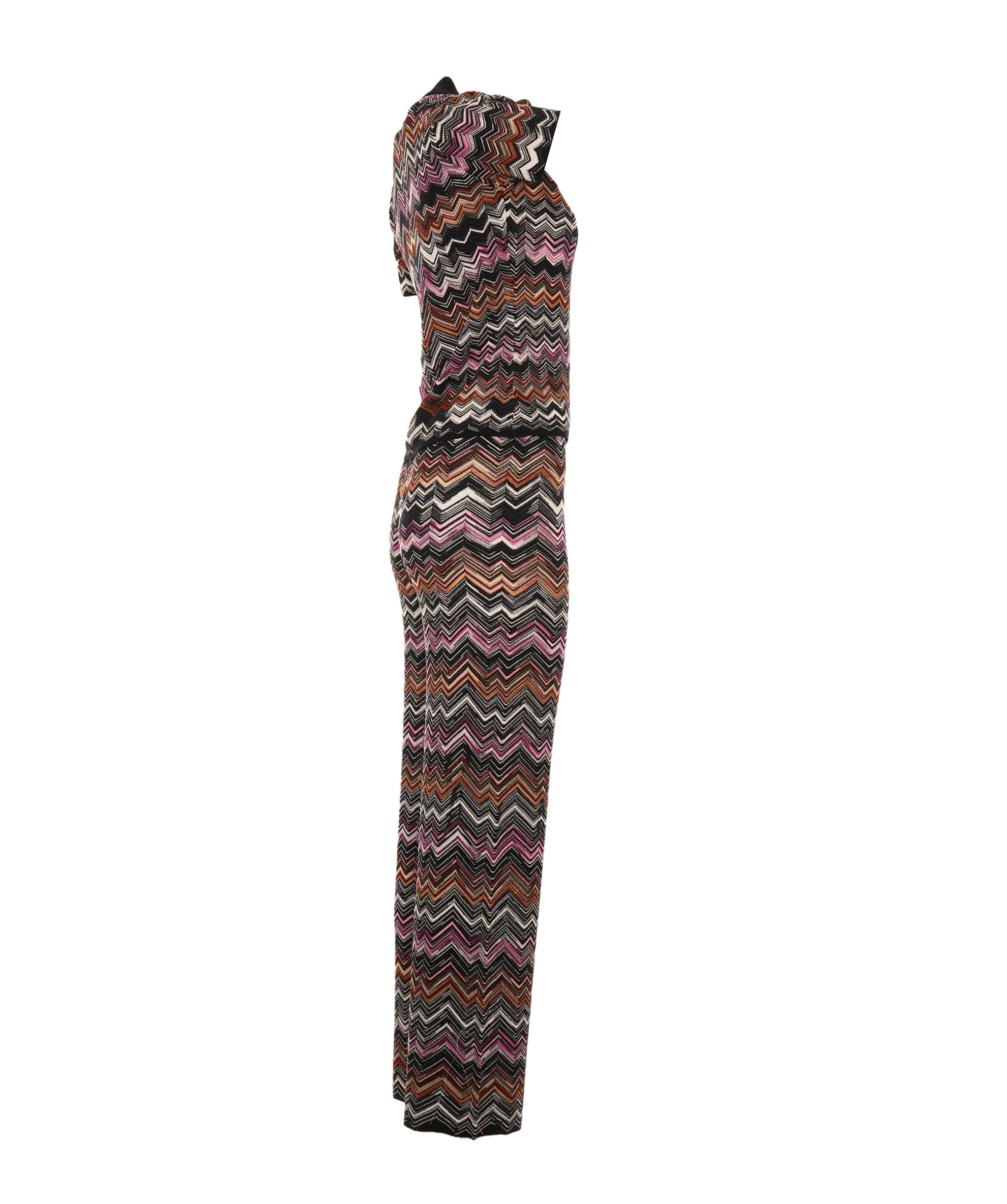 Luxury Promise The Black Multi Coloured Trouser Set L ALC4136