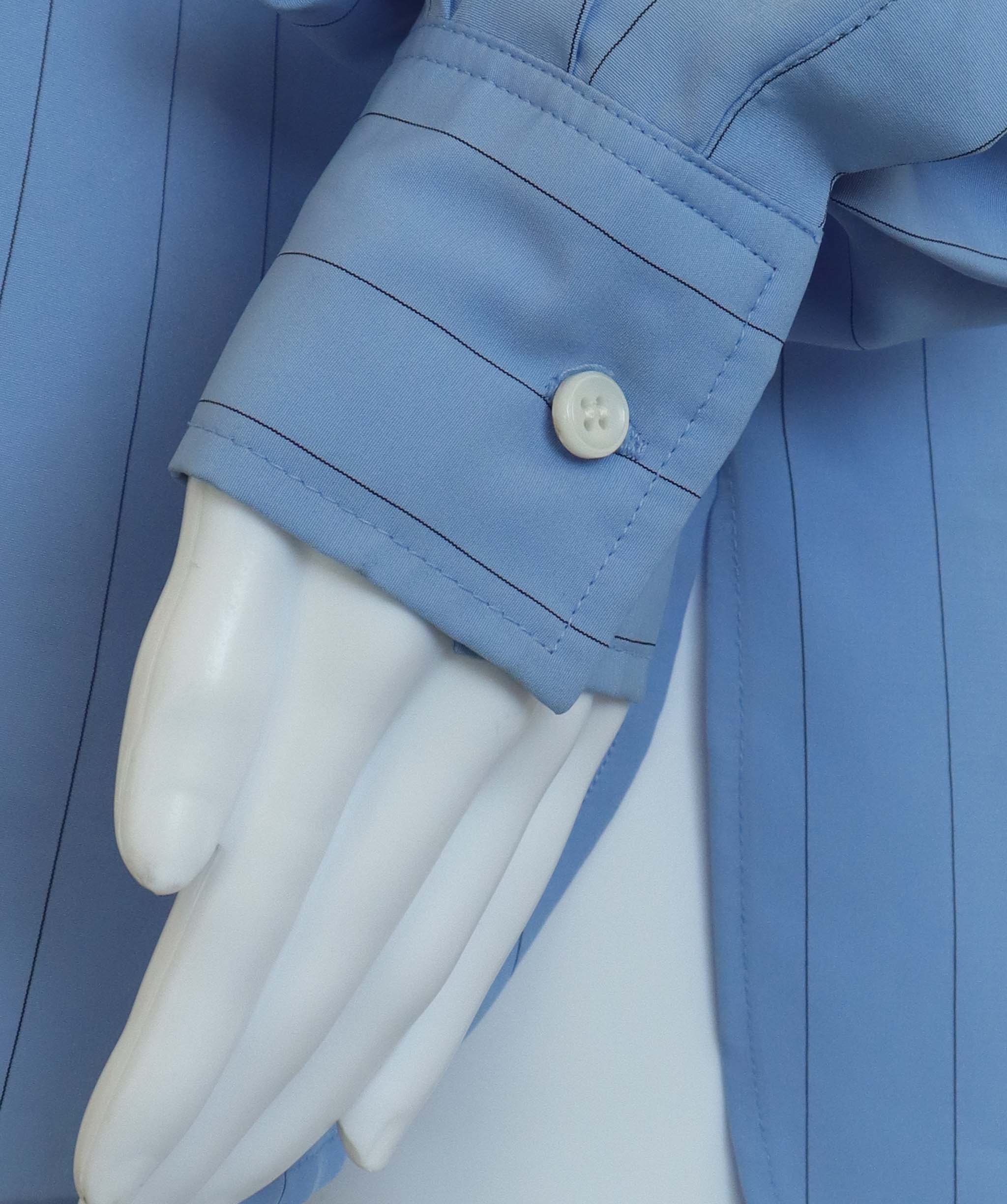 Luxury Promise The Frankie Shop Blue  StripeTop AGC3736