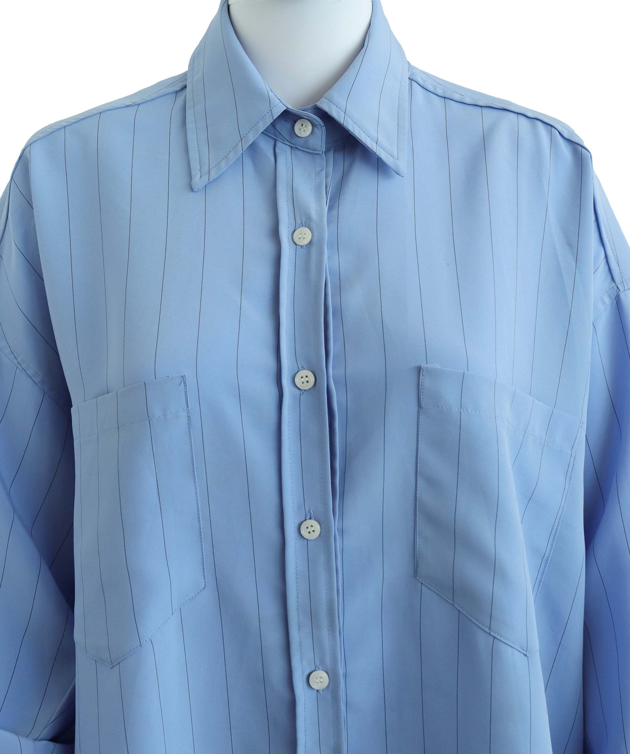 Luxury Promise The Frankie Shop Blue  StripeTop AGC3736