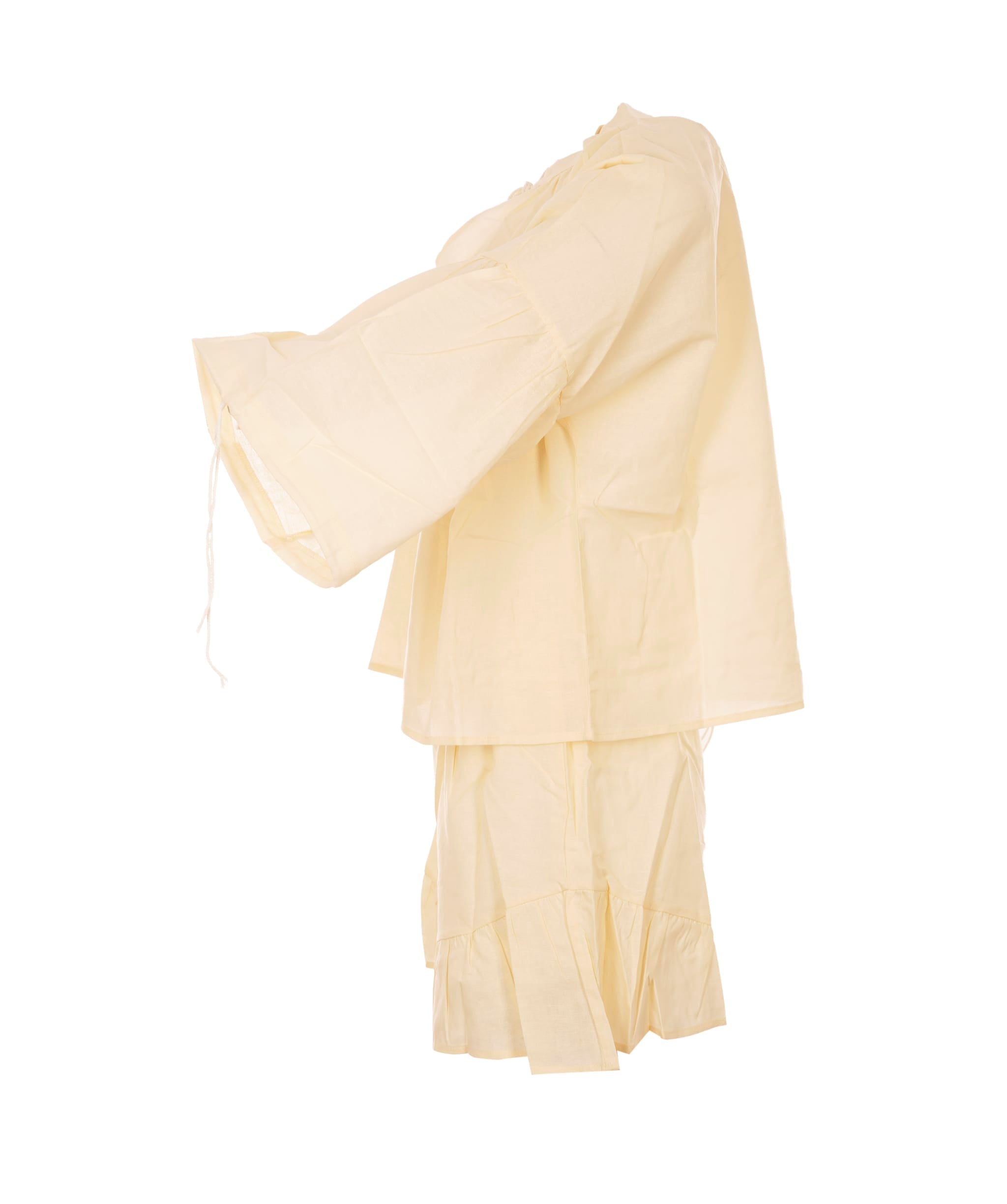 Luxury Promise The Monaco Butter Yellow Linen Short Set M/L ALC4134