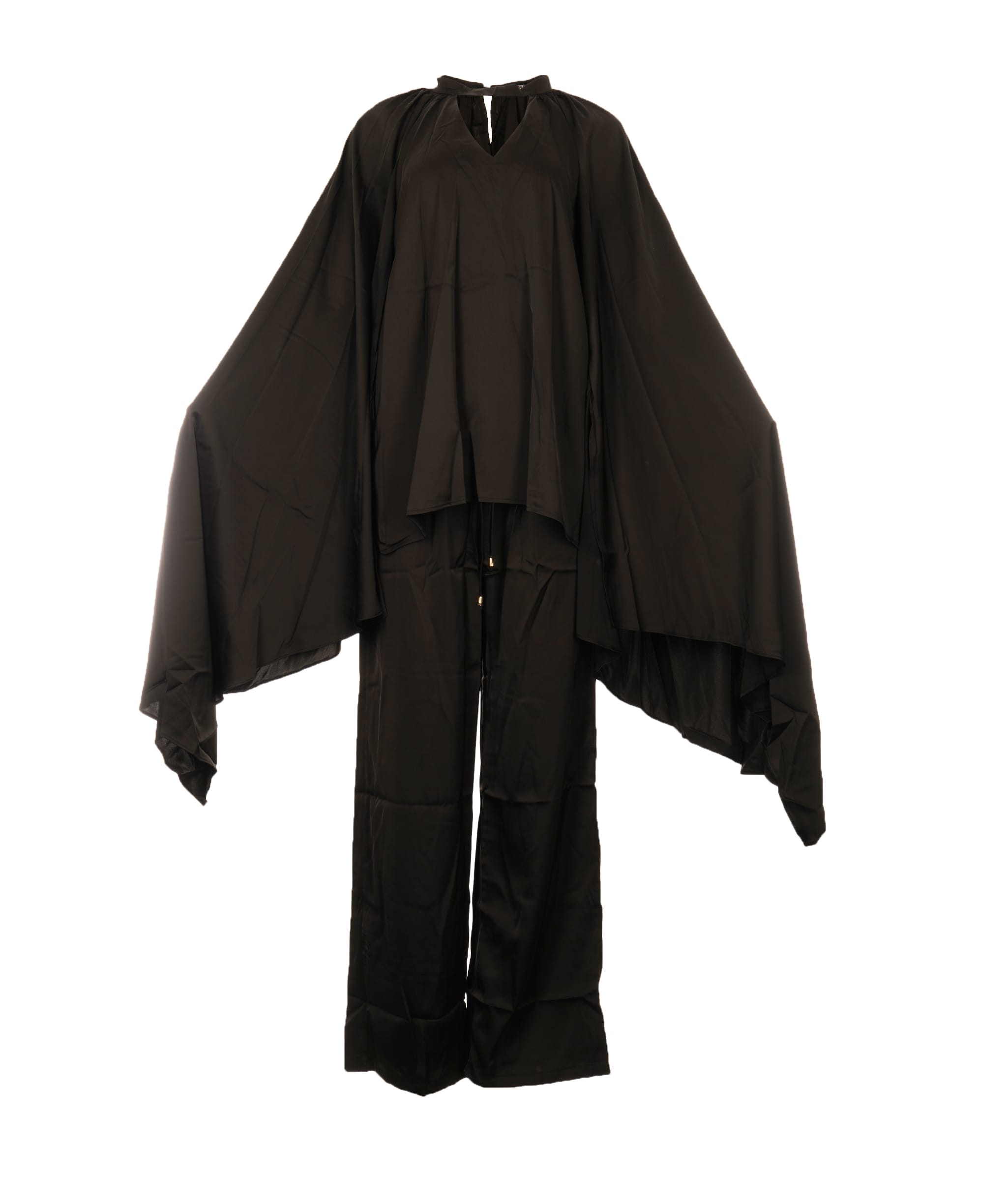 Luxury Promise The Ultimate Draped Black Set ALC4141