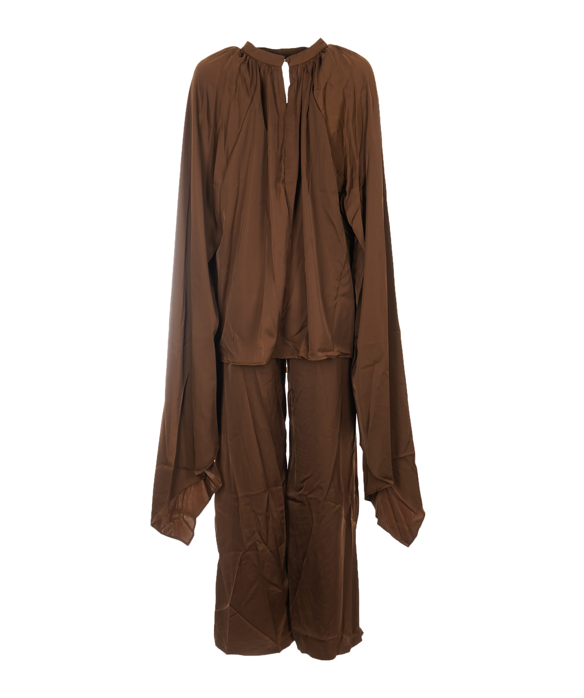 Luxury Promise The Ultimate Draped Brown Set ALC4056