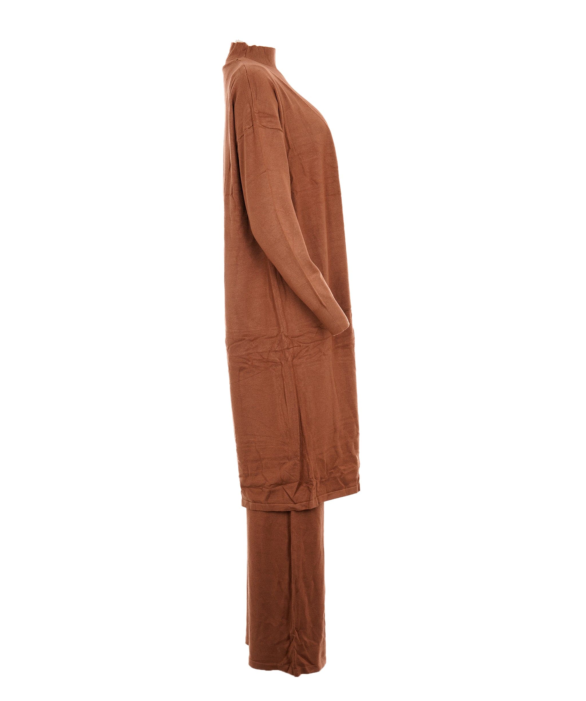 Luxury Promise Tia 3 Piece Brown Set XL Loungewear Set  DBXL0104