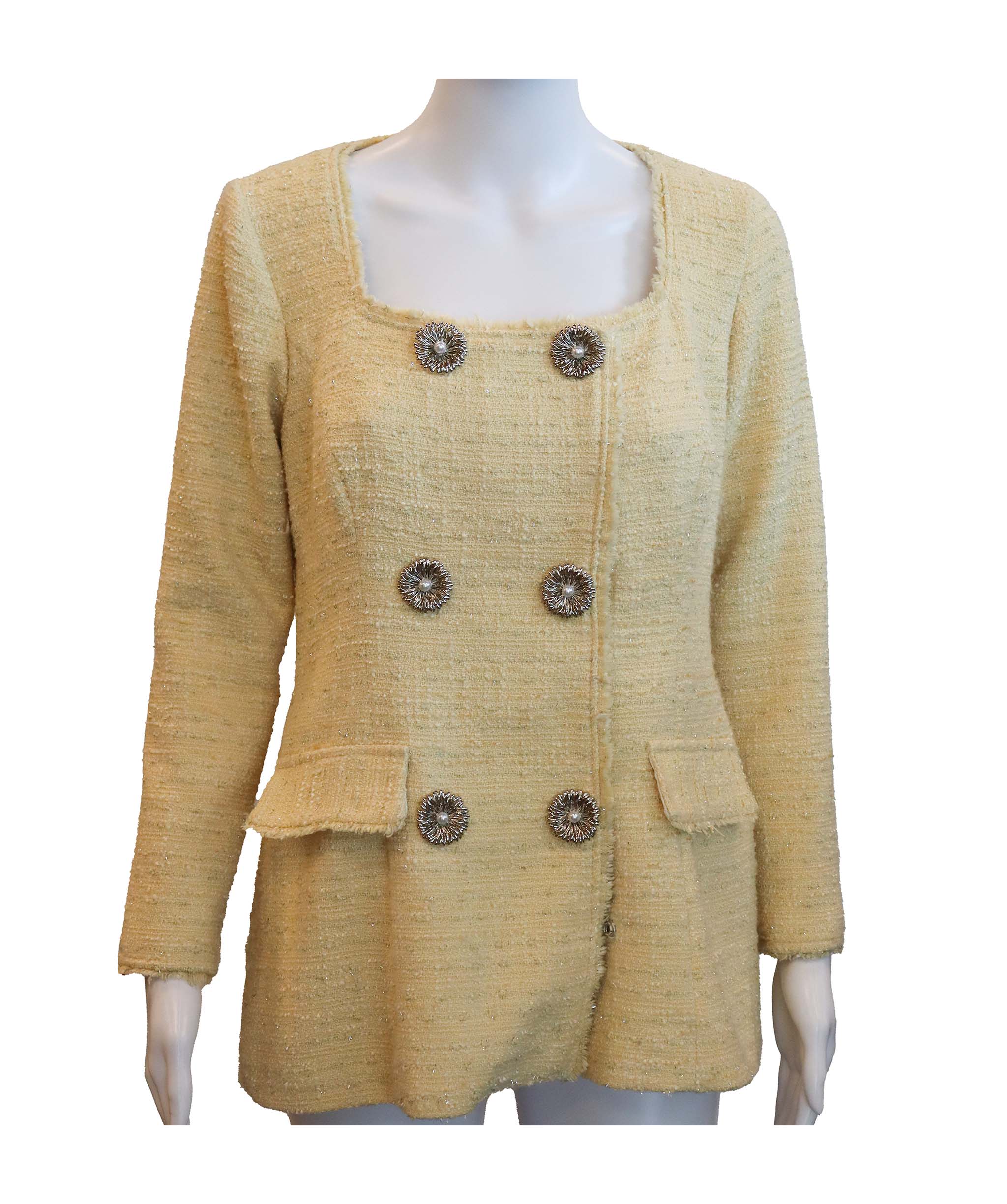 Luxury Promise Yellow Ashna blazer  TP005