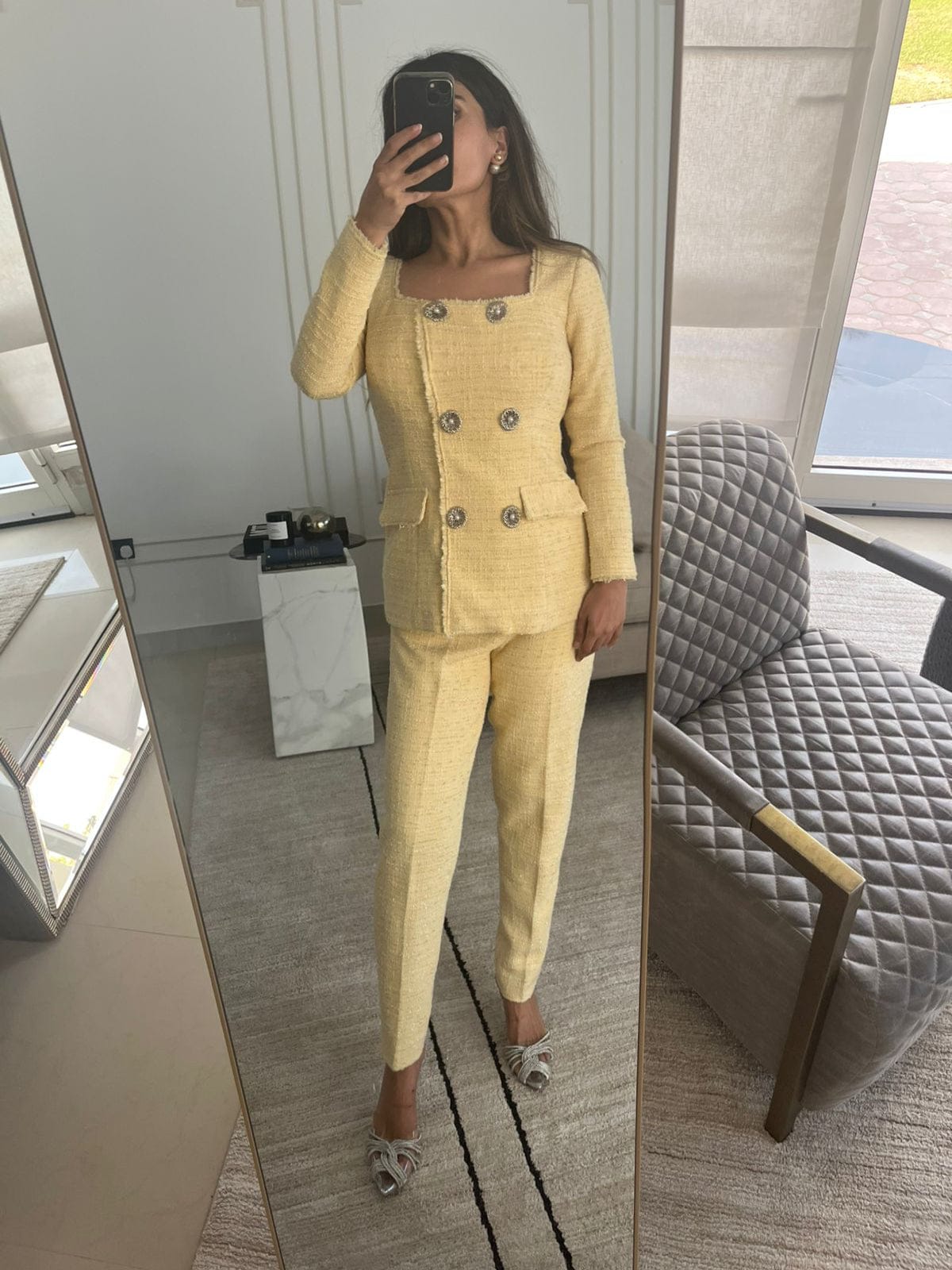 Luxury Promise Yellow Ashna bottoms  TP006