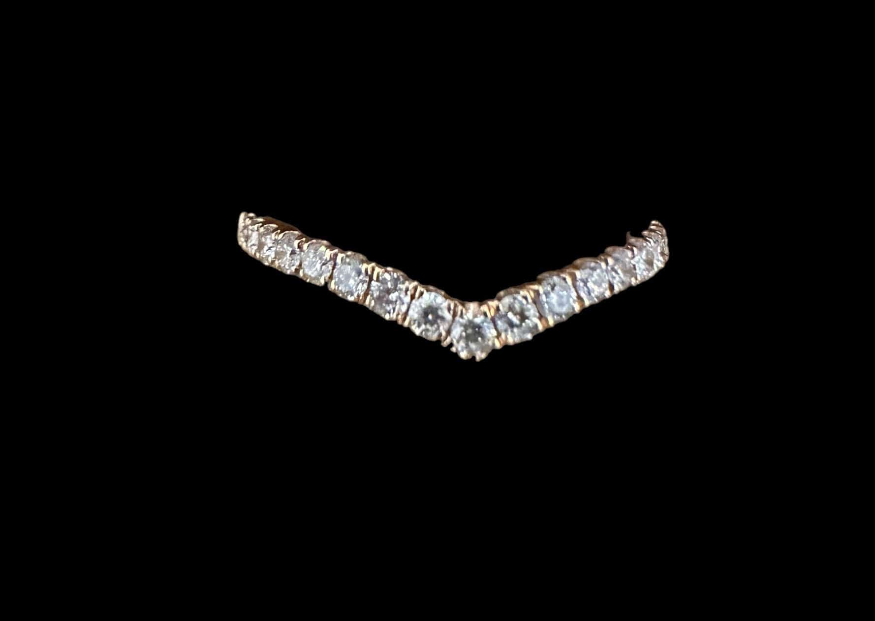 Luxury Promise Diamond Point Ring 0.30ct