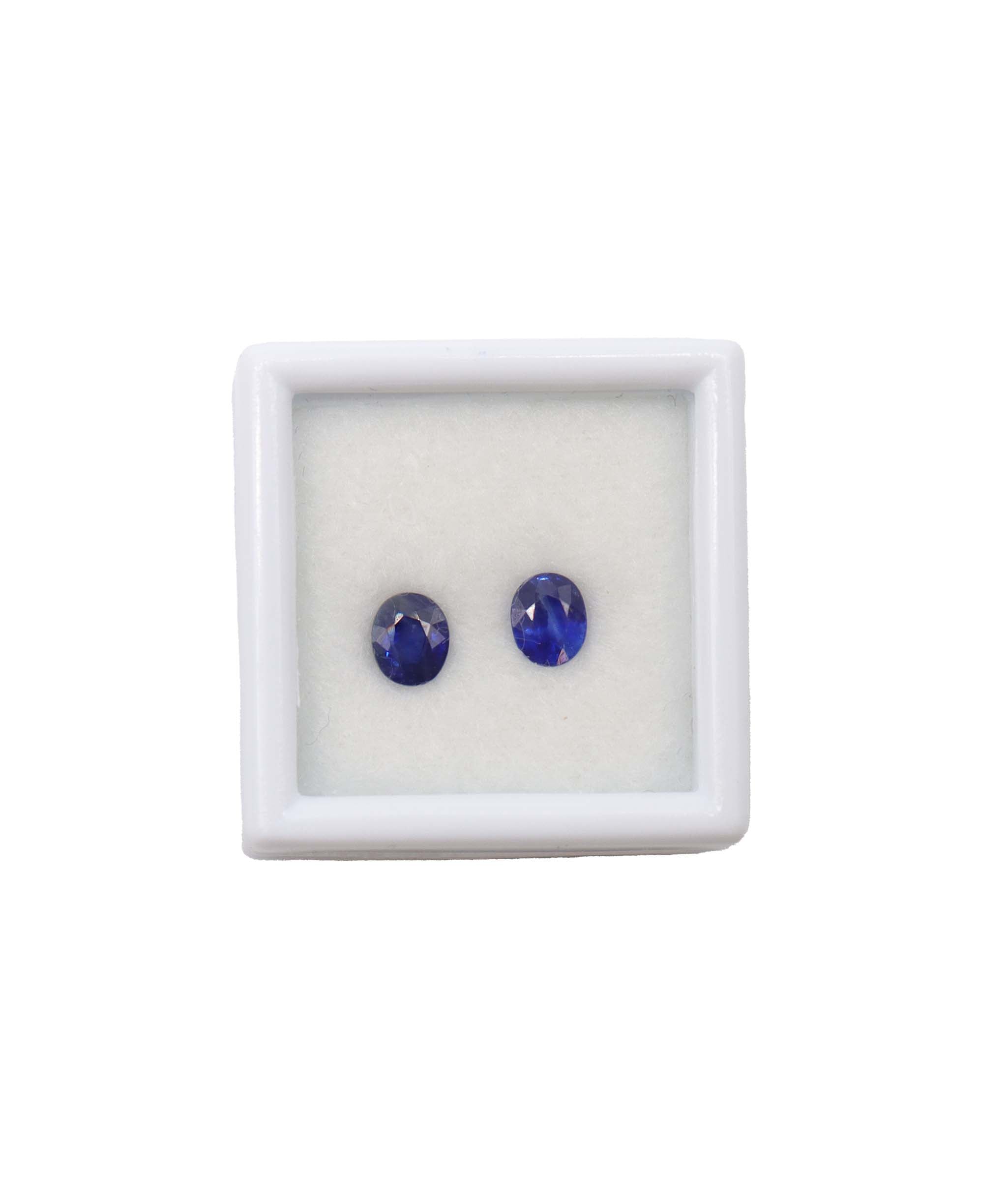 Luxury Promise ROYAL BLUE SAPPHIRE (PAIR) NATURAL 1.12 MS 18711-24 MS 18711-24