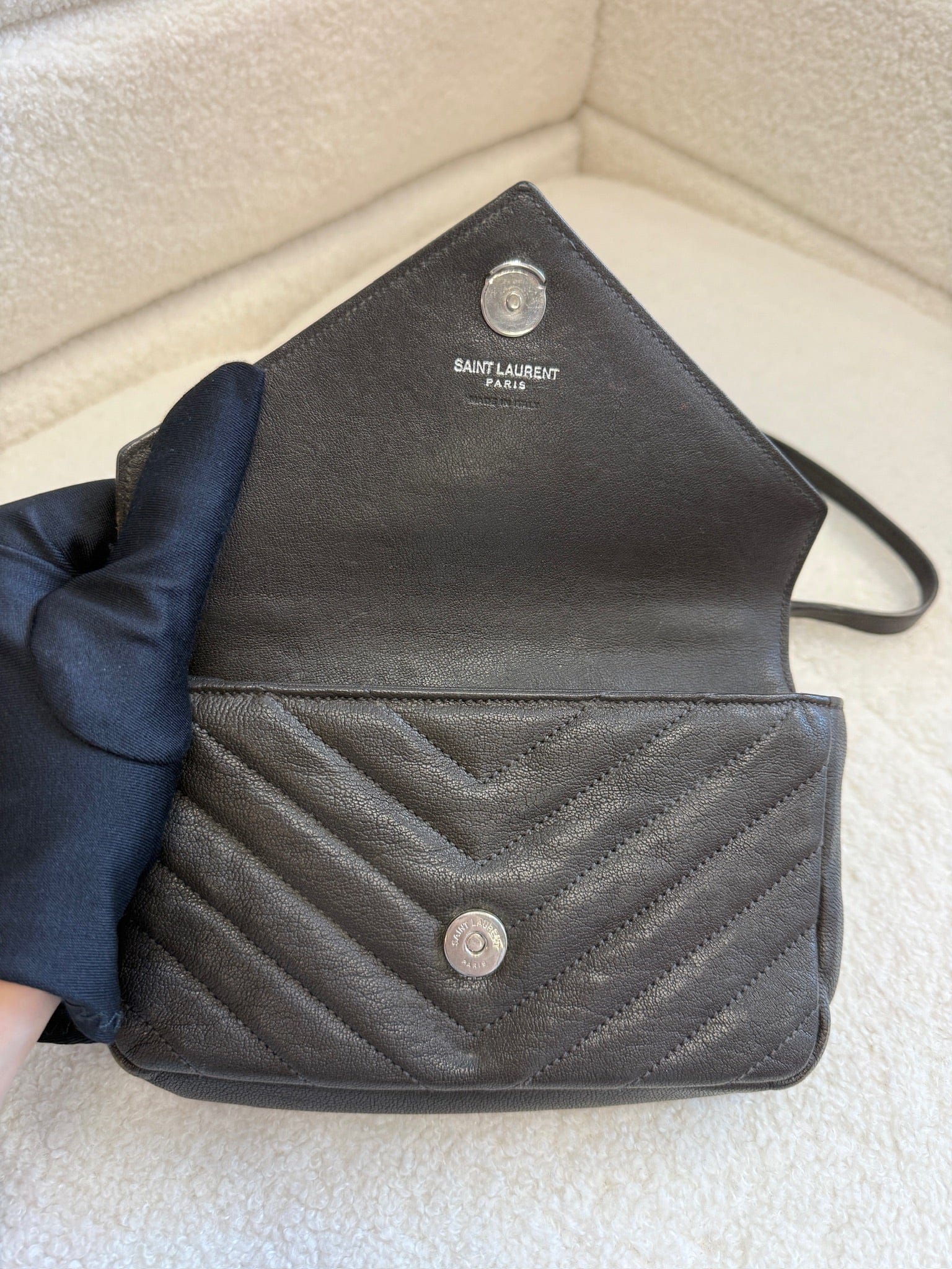 LUXURY PROMISE Saint Laurent College Mini Shoulder Bag