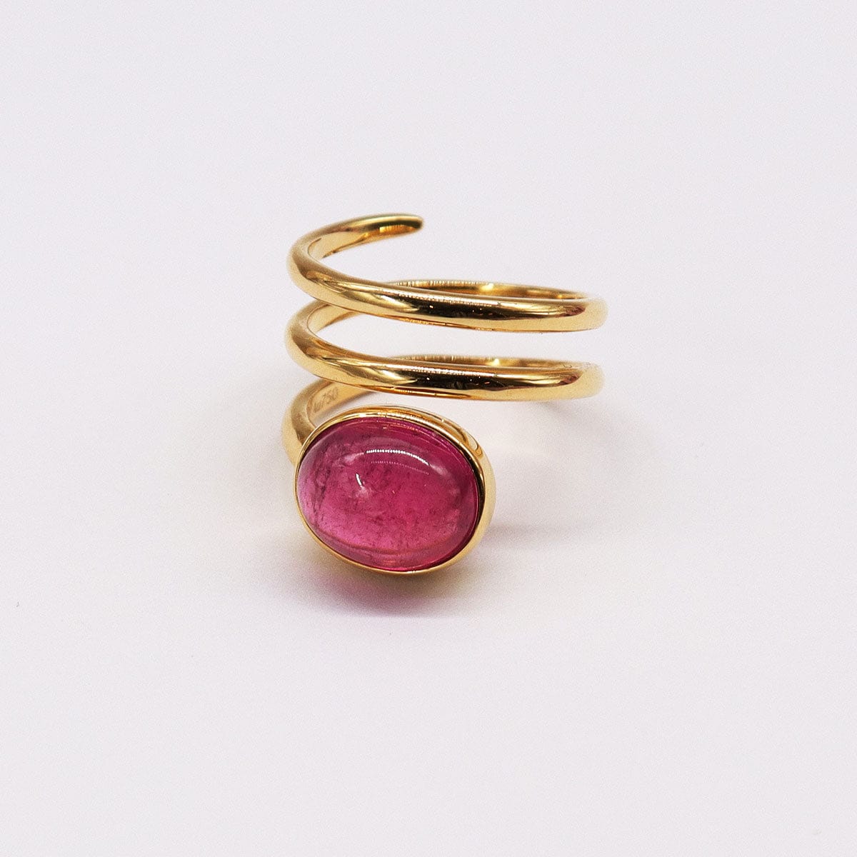 Luxury Promise SANDY RED TOURMALINE WRAP RING AVCHK344