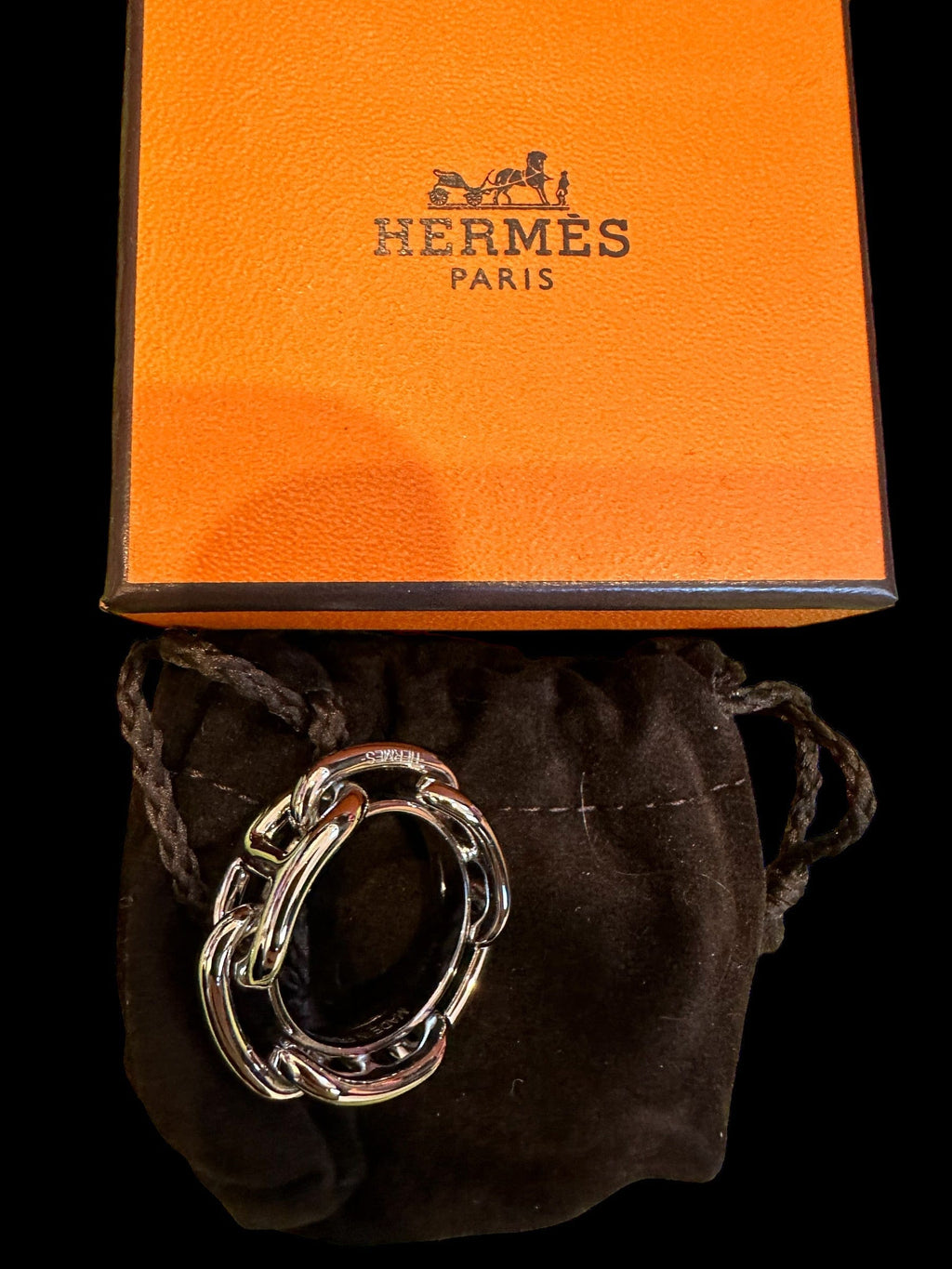 hermes regate scarf ring