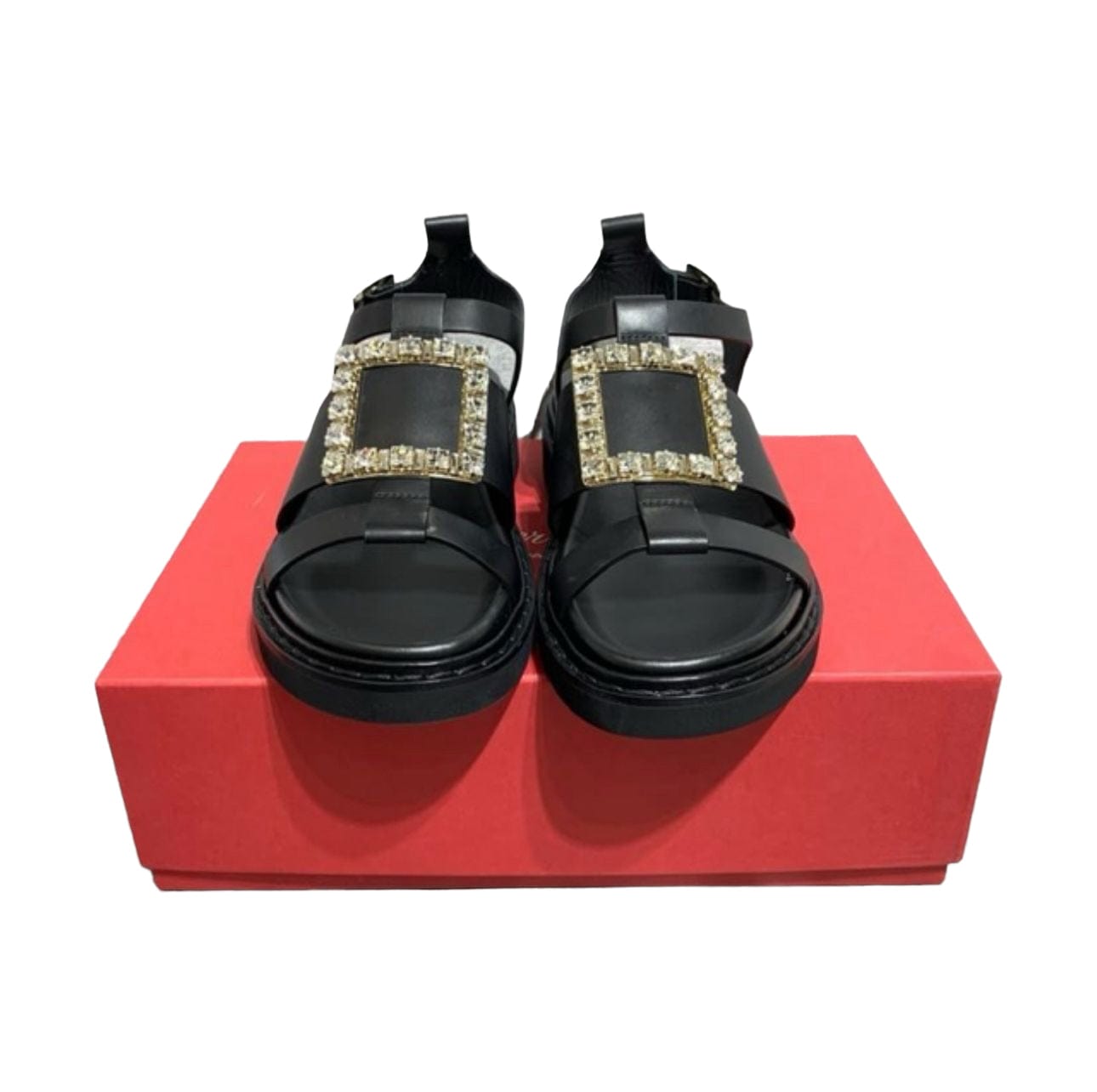 RV Black Crystal Shoes - 38 – LuxuryPromise