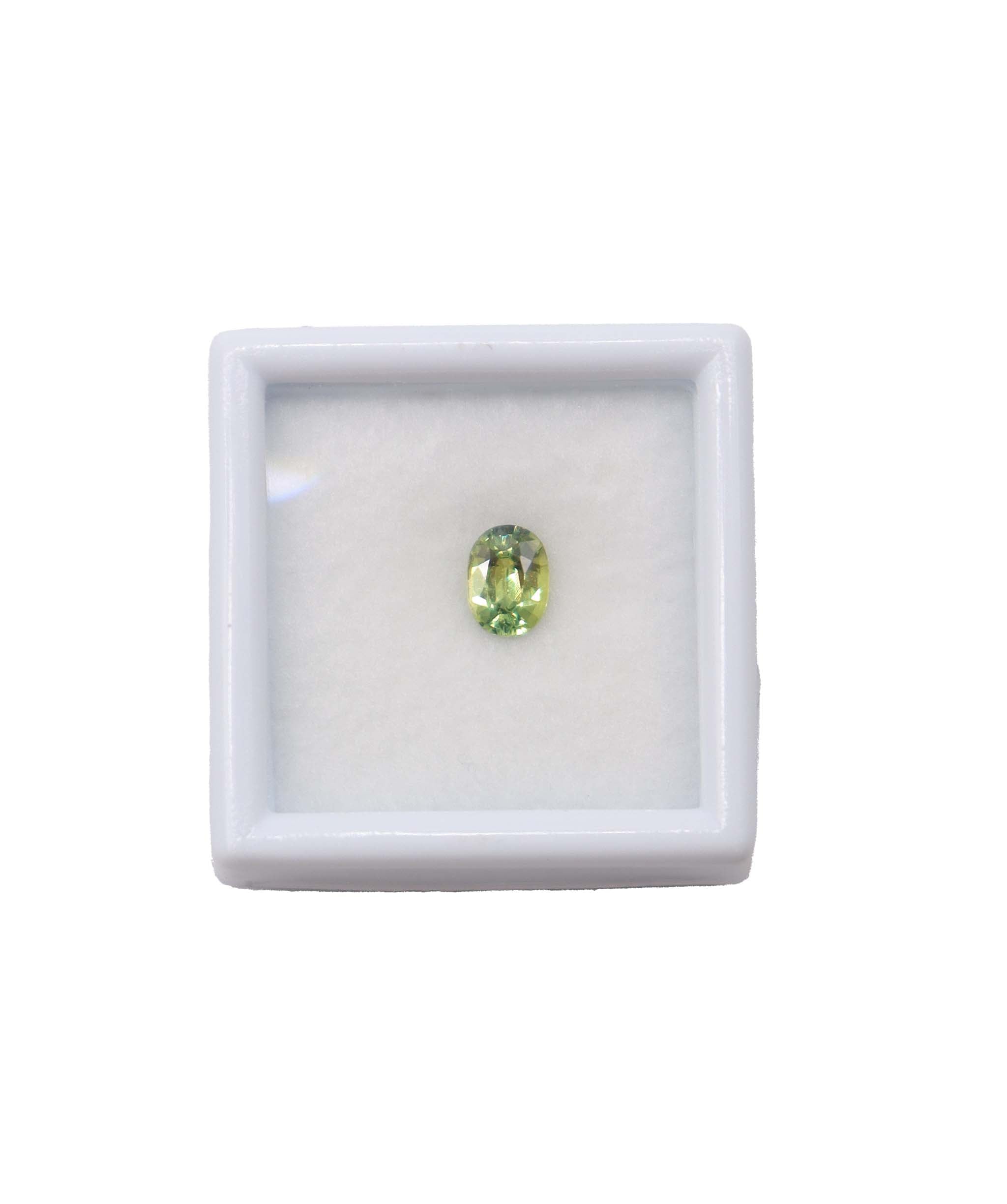 Luxury Promise TEAL SAPPHIRE NATURAL UNHEATED 0.62 MS 18725-04 MS 18725-04