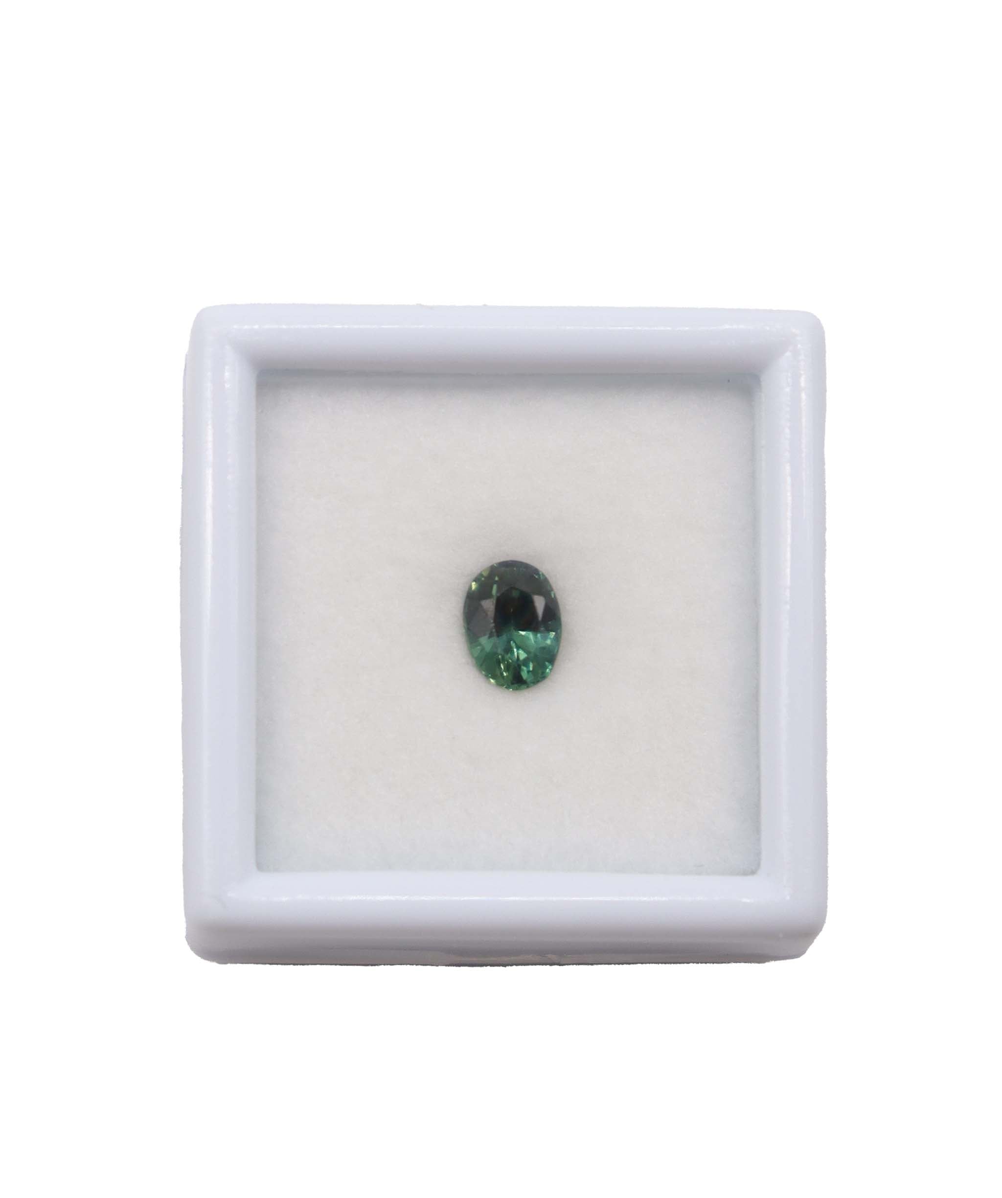 Luxury Promise TEAL SAPPHIRE NATURAL UNHEATED 0.65 MS 18733/21 MS 18733/21