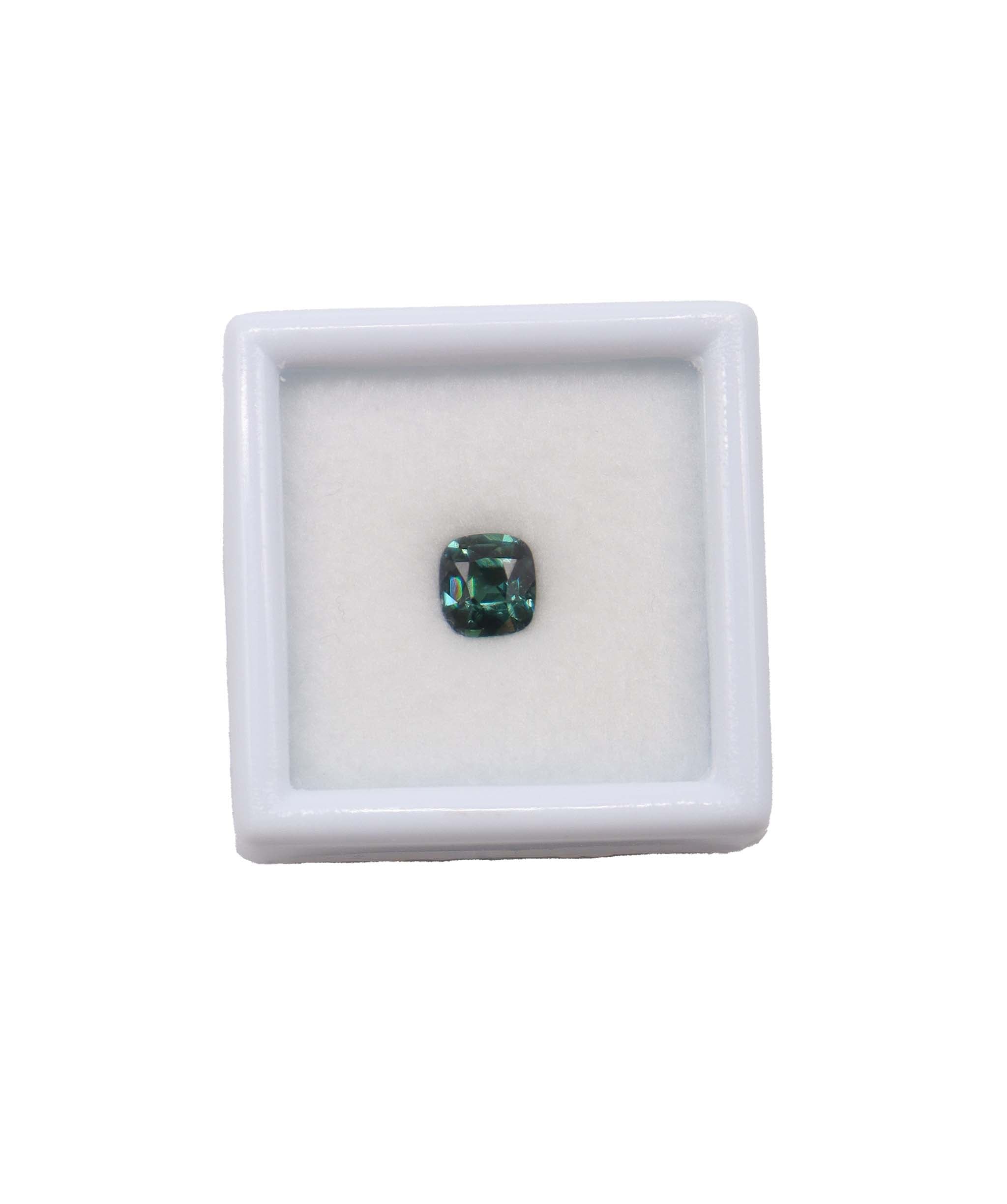 Luxury Promise TEAL SAPPHIRE NATURAL UNHEATED 0.78 MS 18733/09 MS 18733/09