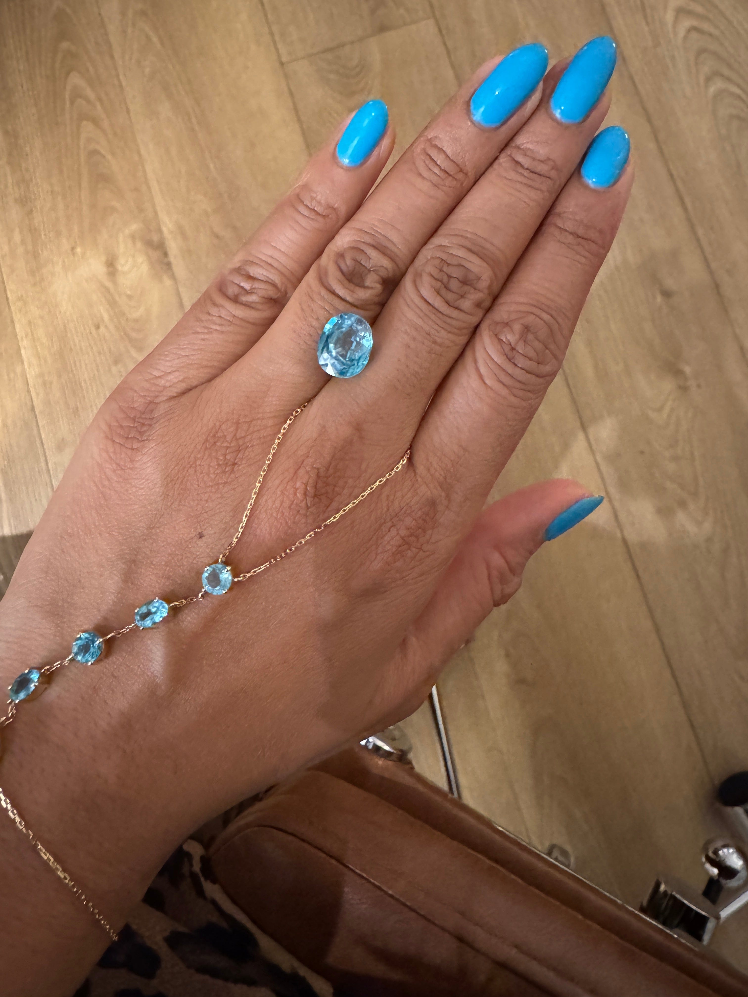 Luxury Promise The ozempic hand chain DXBD0167a white gold