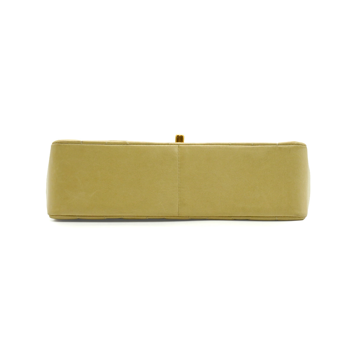 LUXURY PROMISE VINTAGE CHANEL DIANA MEDIUM CHAIN SHOULDER BAG BEIGE LAMB SKIN GOLD HARDWARE 90341864