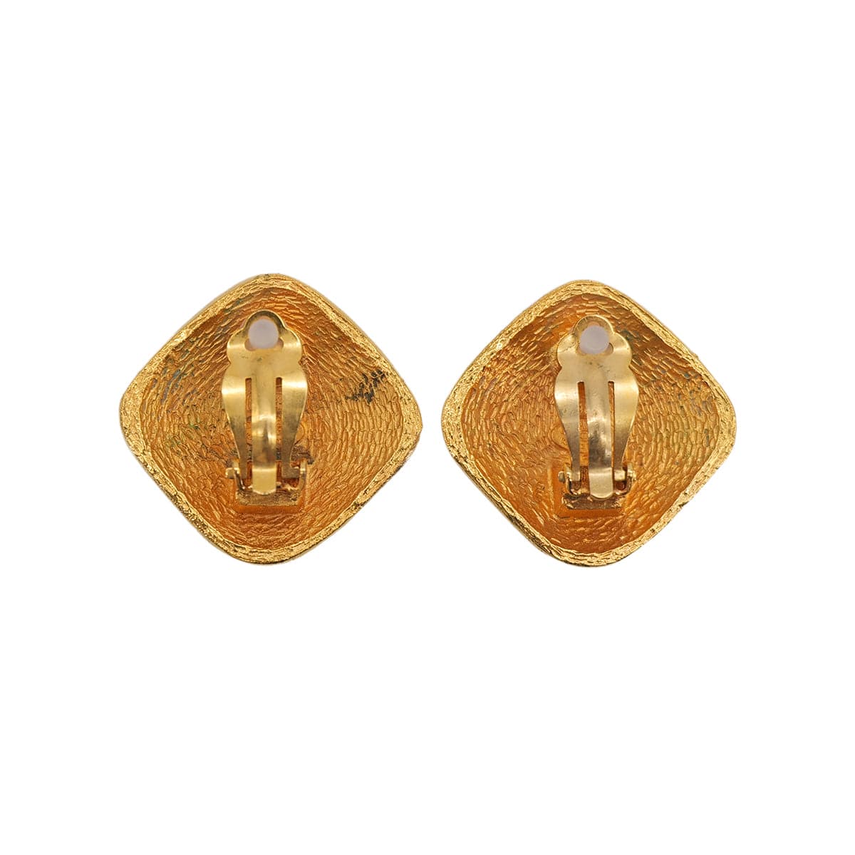 LUXURY PROMISE VINTAGE CHANEL EARRINGS COCOMARK GOLD ACCESSORY 29 90323183