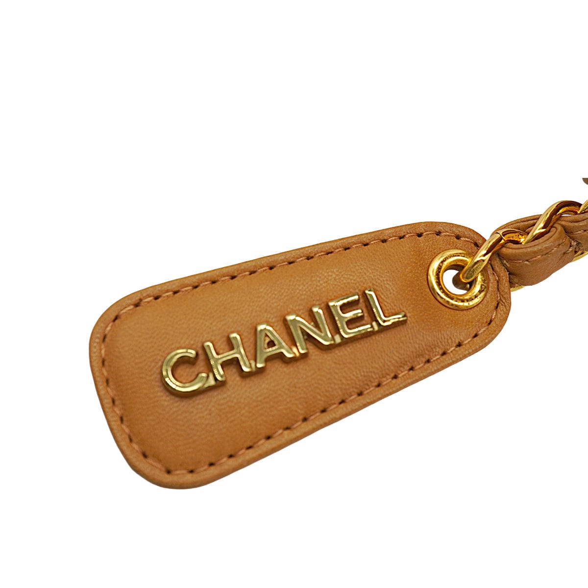 LUXURY PROMISE VINTAGE CHANEL MATELASSE CHAIN SHOULDER BAG BROWN LAMB SKIN GOLD HARDWARE 90340143