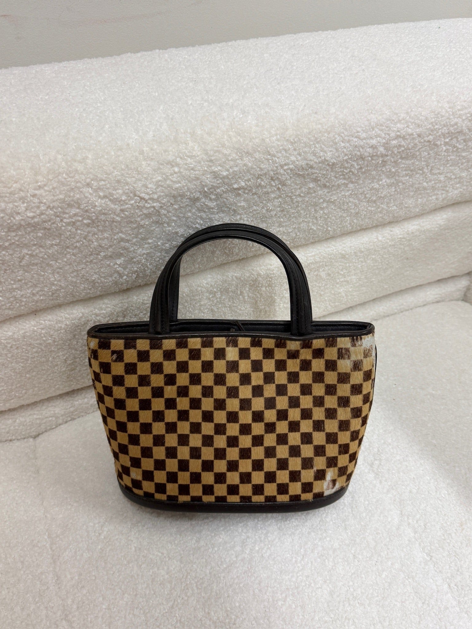 LUXURY PROMISE Vintage Louis Vuitton Damier Sauvage Mini Tote