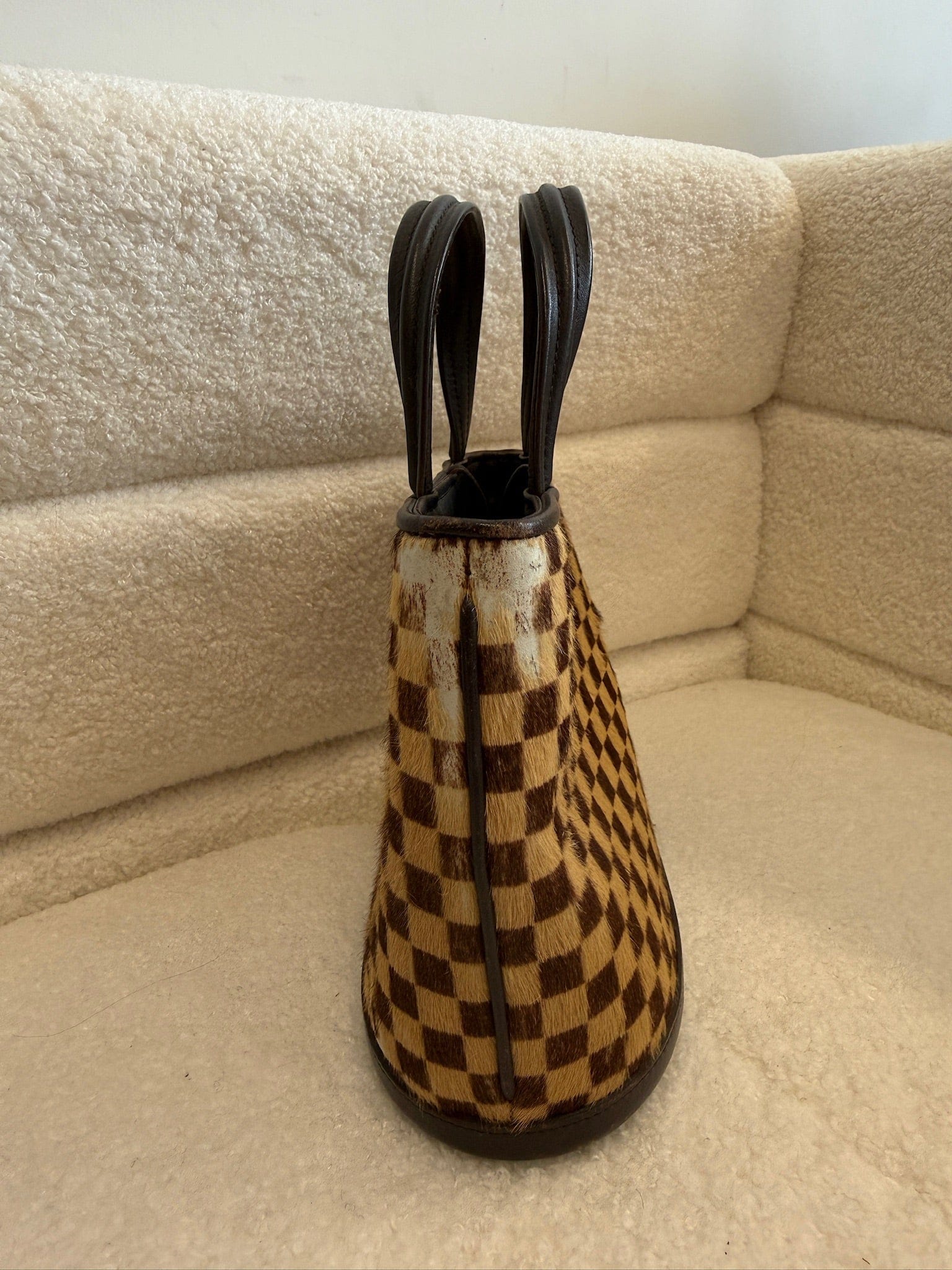 LUXURY PROMISE Vintage Louis Vuitton Damier Sauvage Mini Tote