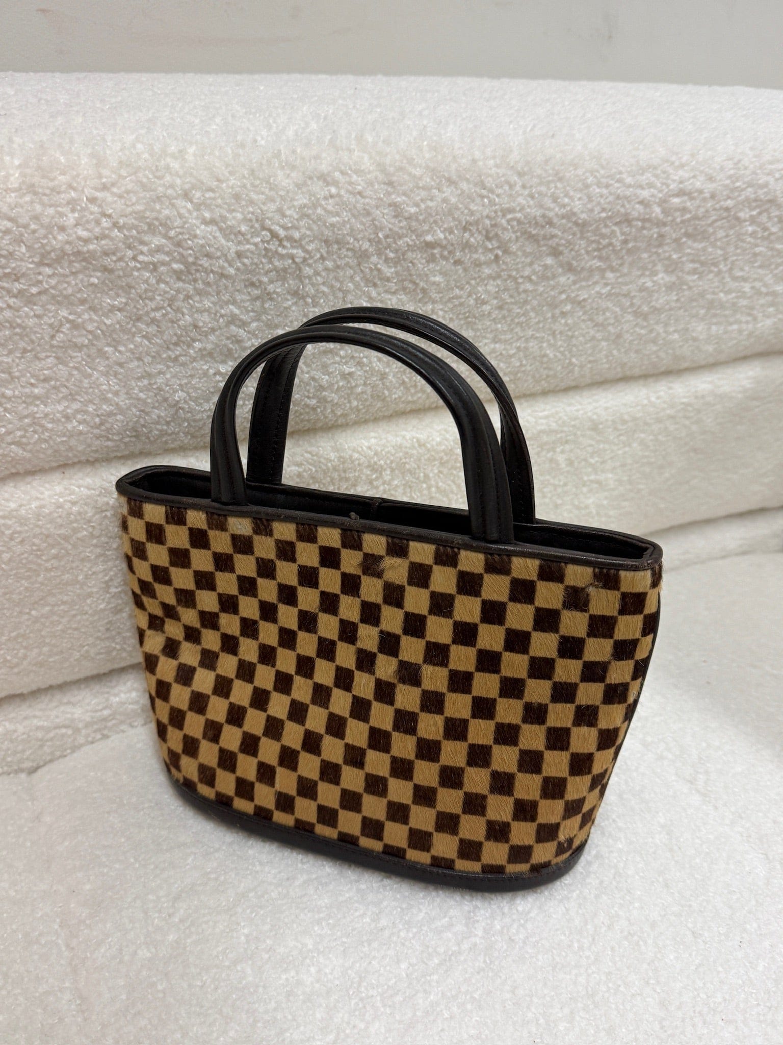 LUXURY PROMISE Vintage Louis Vuitton Damier Sauvage Mini Tote