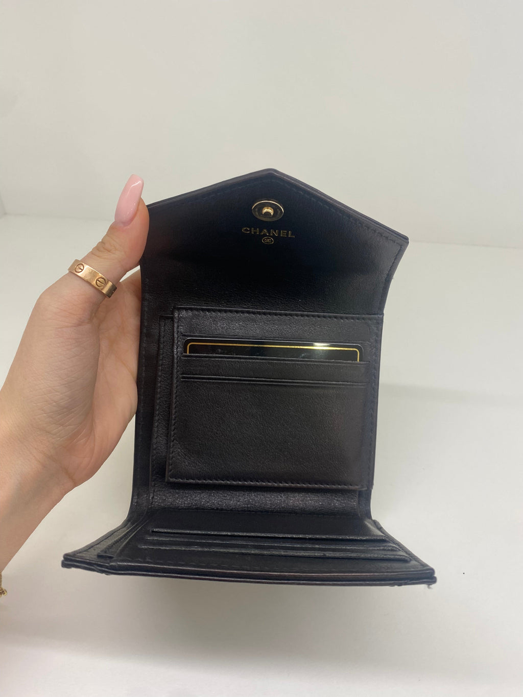 Chanel Small Flap Wallet Black  LuxuryPromise