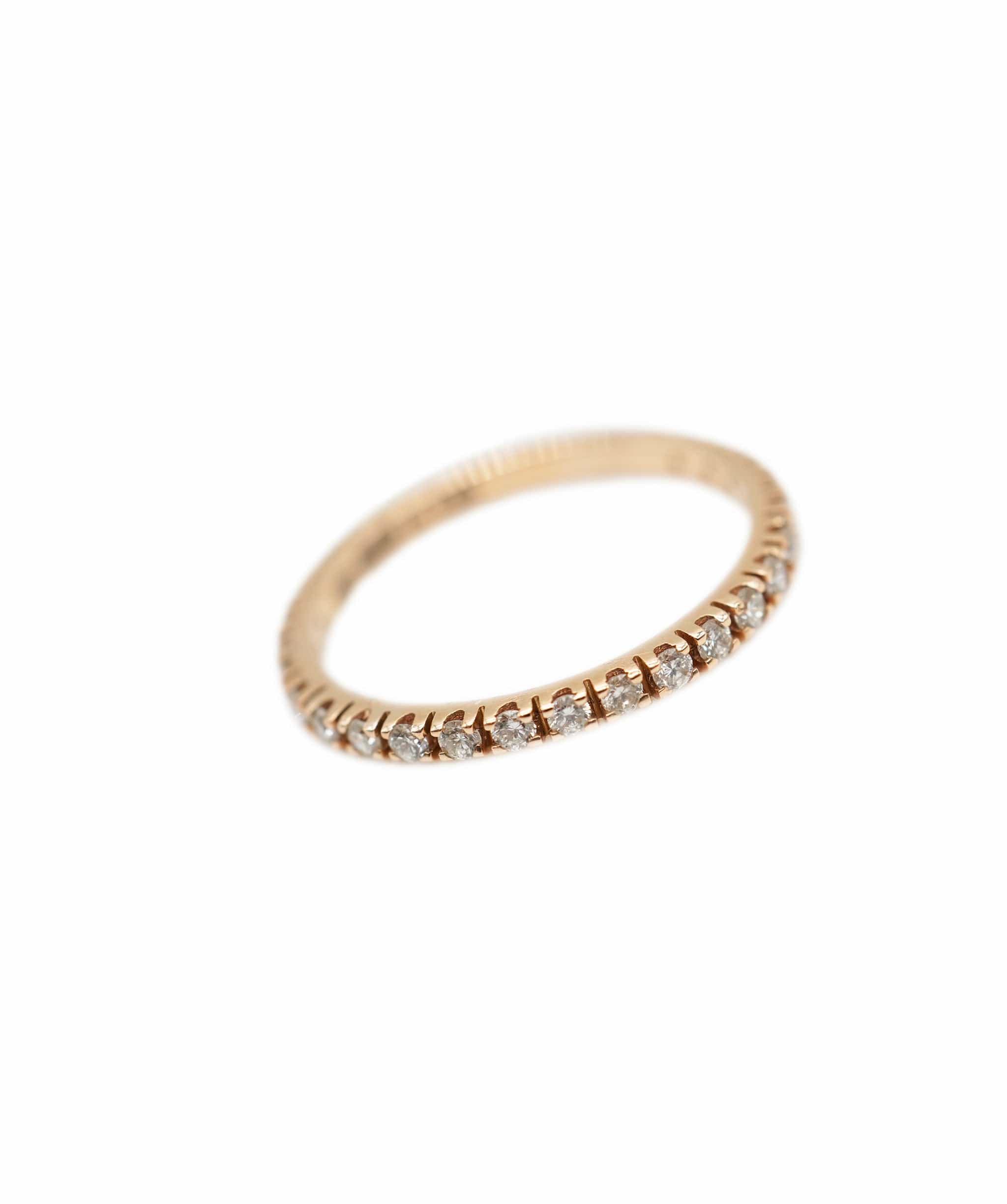LuxuryPromise Micro diamond Eternity ring Rose Gold ASL7563