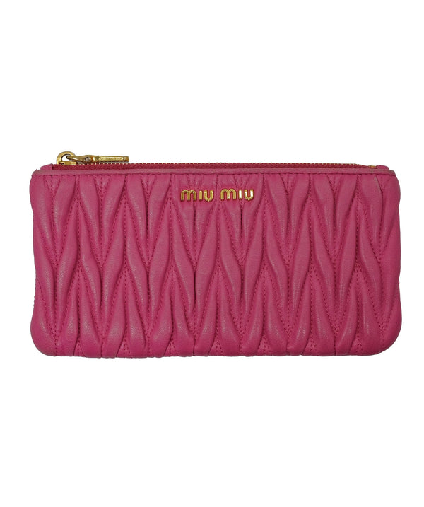 LuxuryPromise Miu Miu Zip Wallet Pink RJC3052
