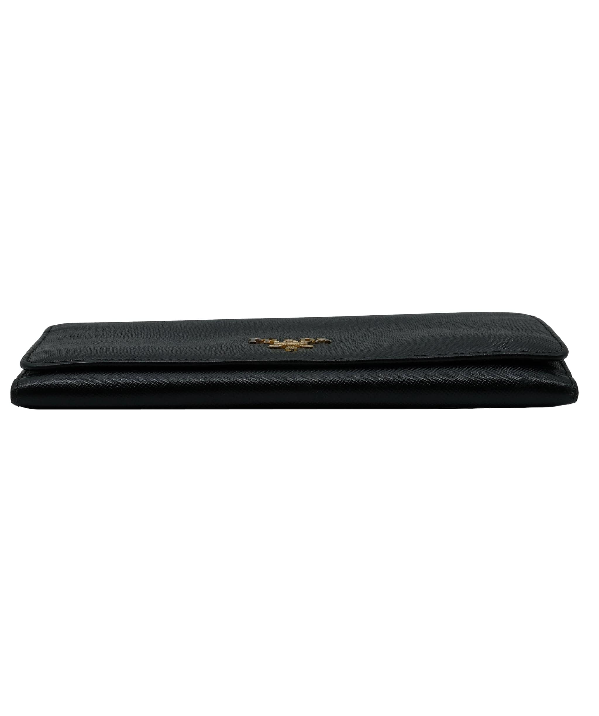 LuxuryPromise Prada wallet Black Saffiano RJC3051