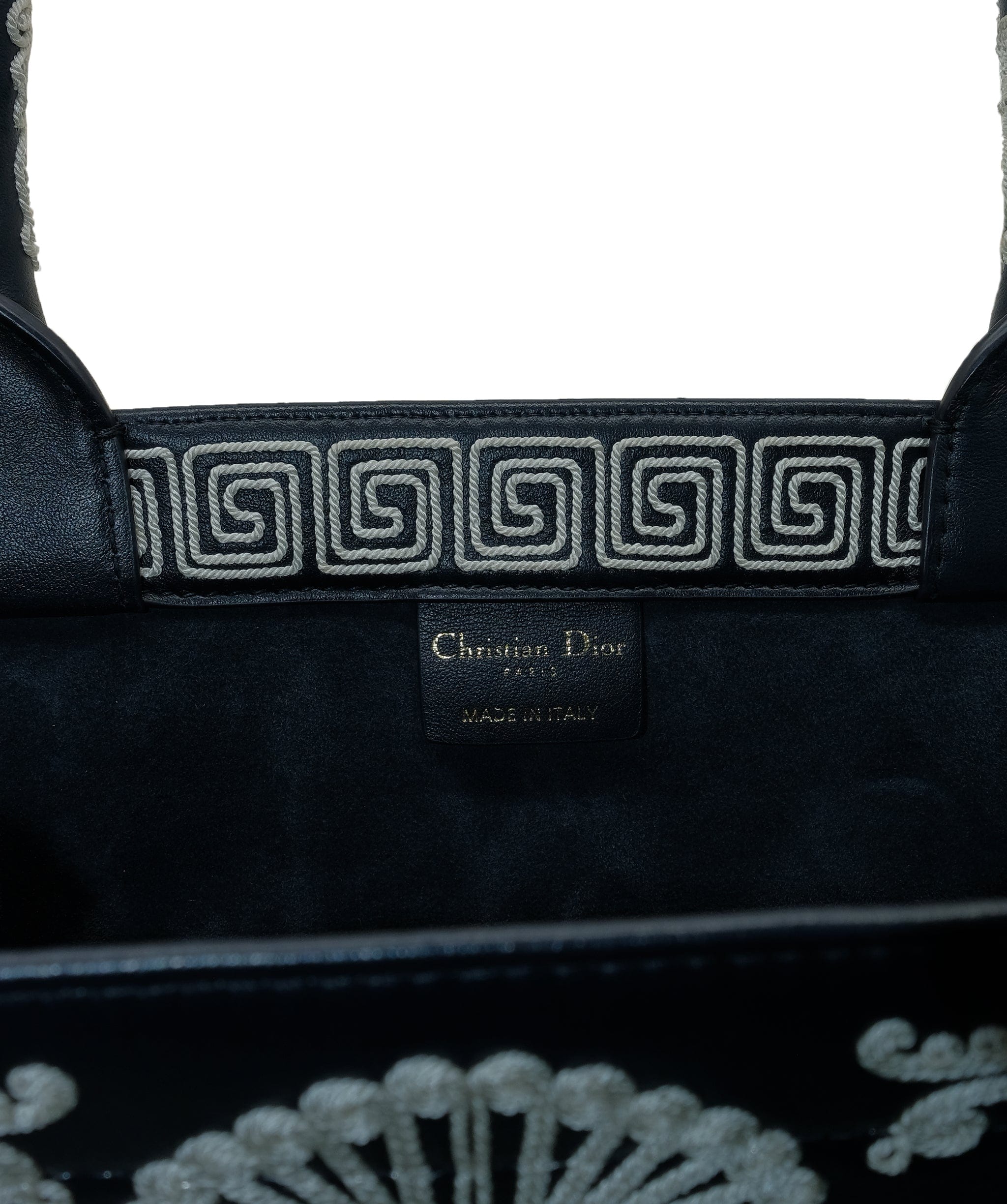 LuxuryPromise Dior Limited Edition Leather Monochrome Book Tote REC1680