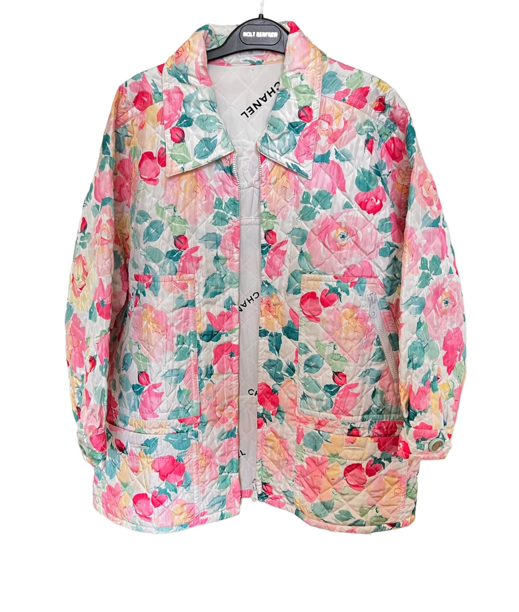 LuxuryPromise Chanel Floral Quilted Jacket