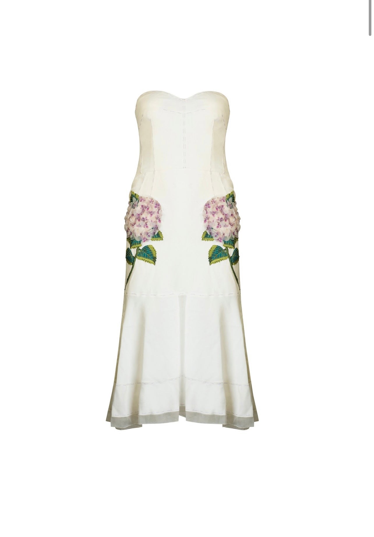 Dolce and gabbana hortensia midi dress hotsell